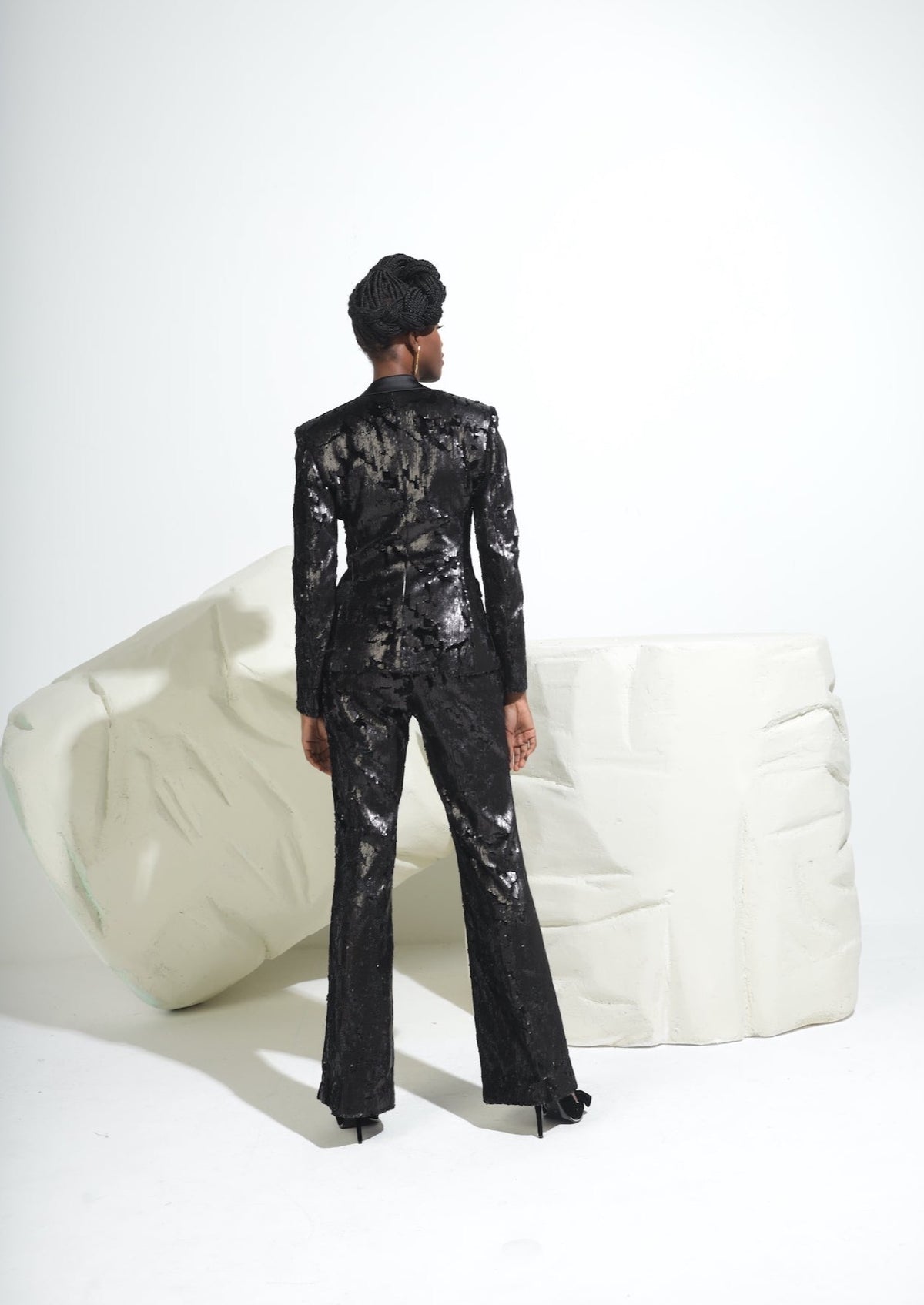 Velvet Sequin Tuxedo