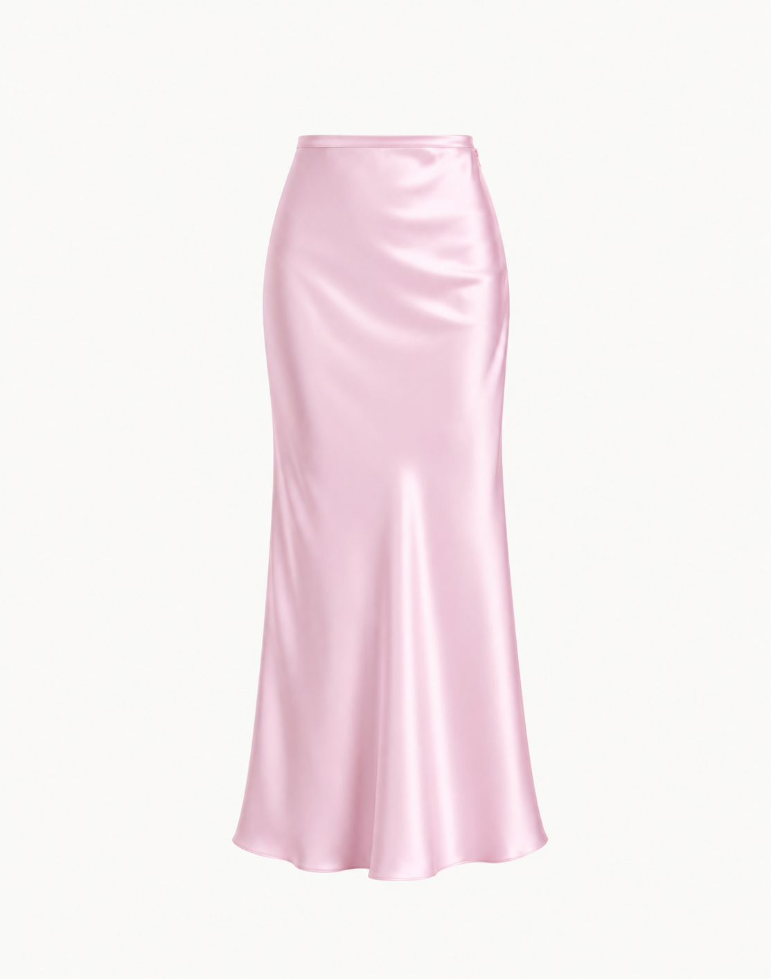 Essentials - Satin Midi Skirt