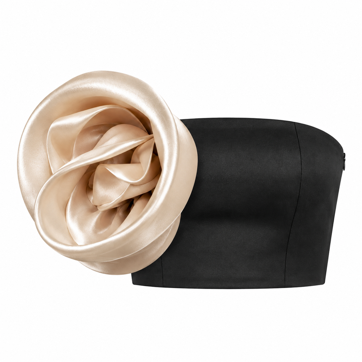 Sculpted Rose Corset Top