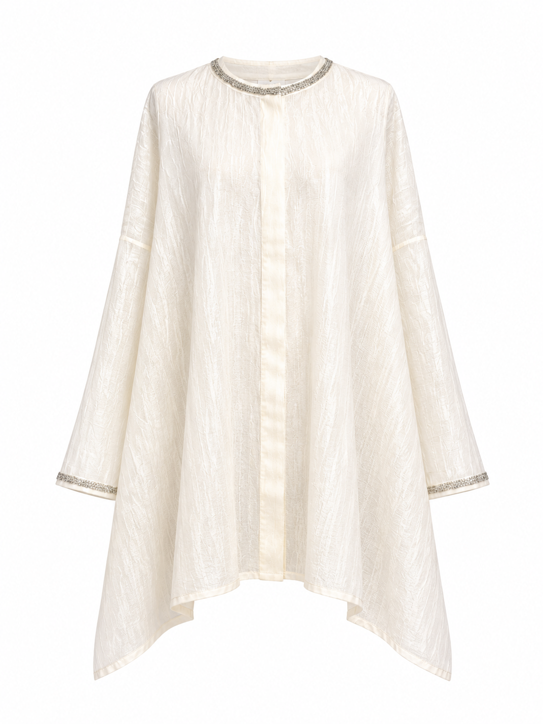 Embellished Linen Tunic