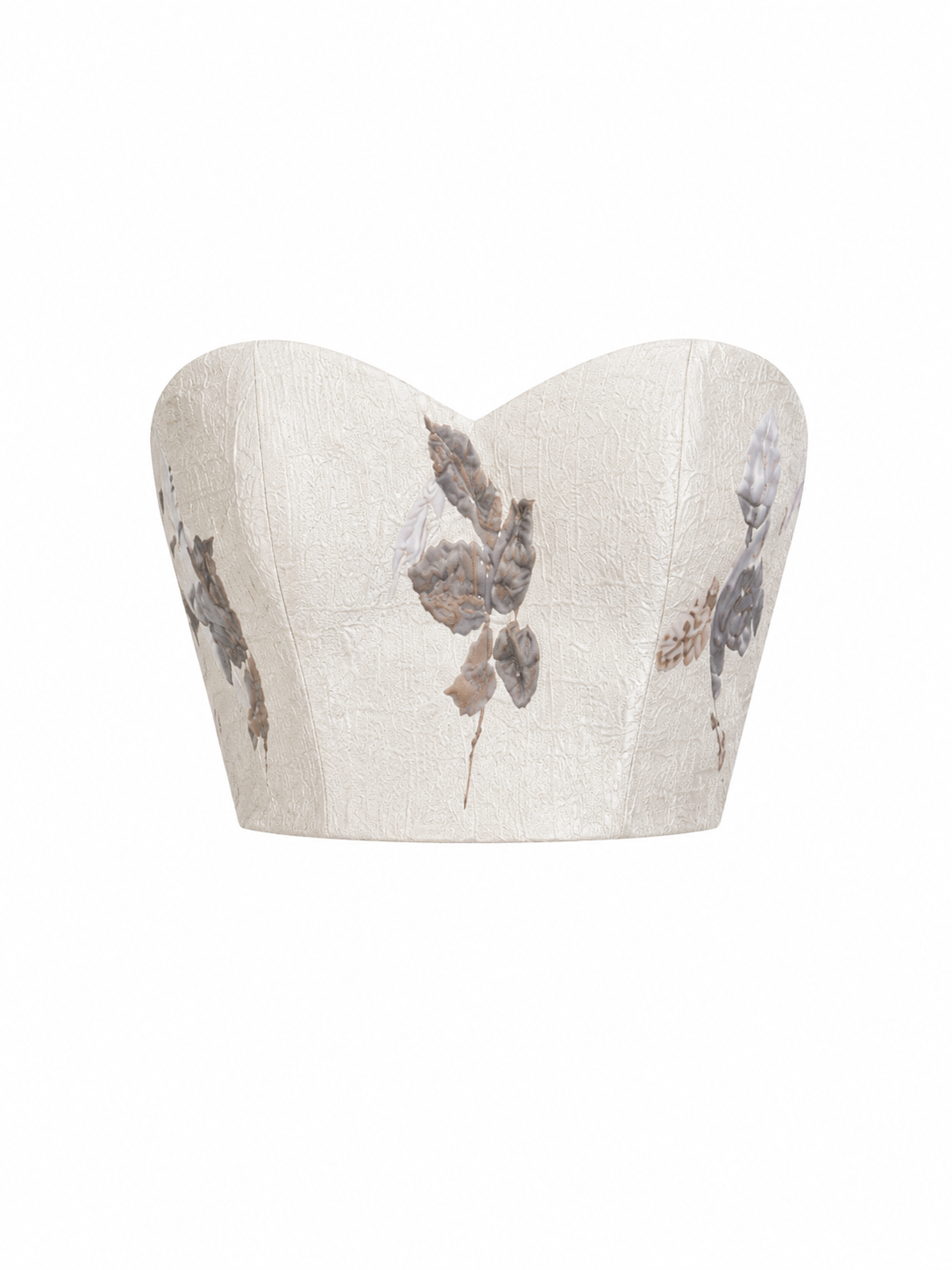 Fleur Brocade Crop Top