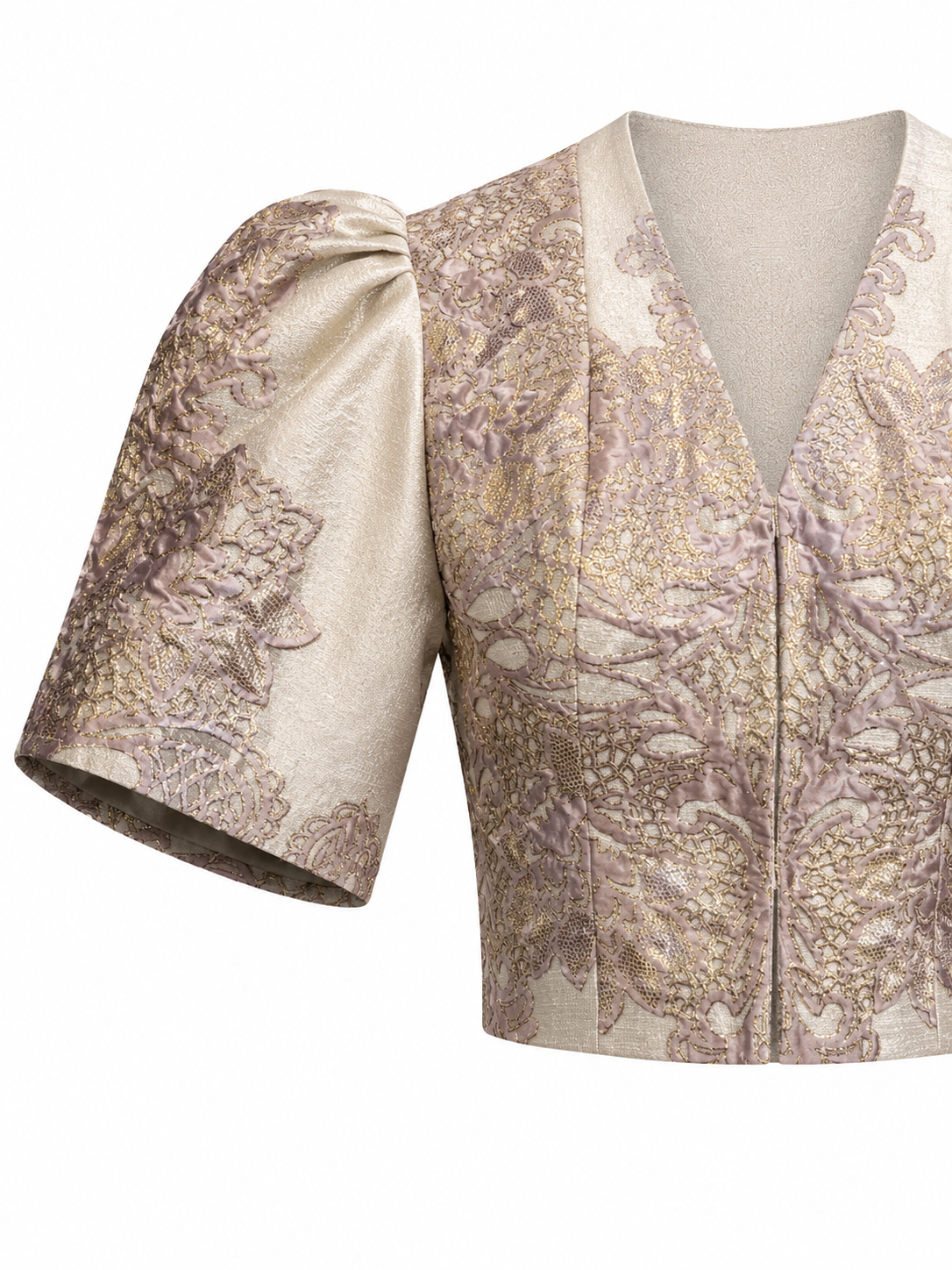 Jacquard Blouse