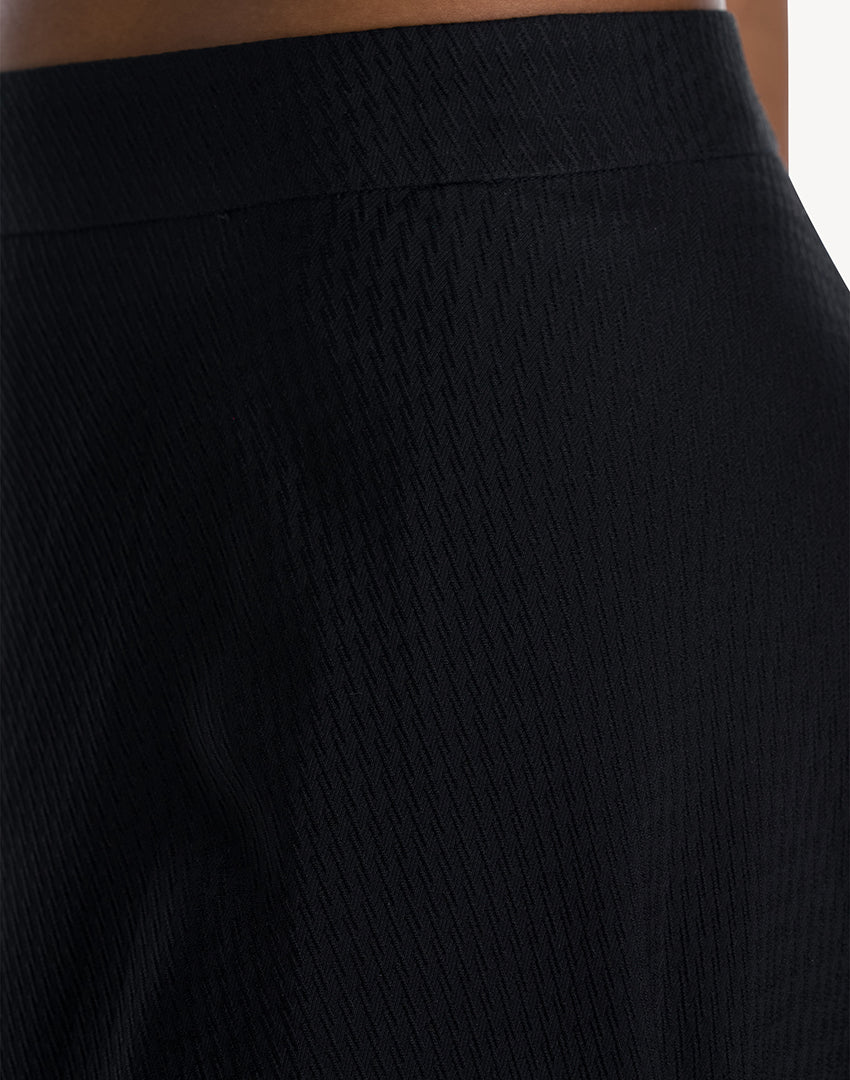 Nala Silk A-line Skirt