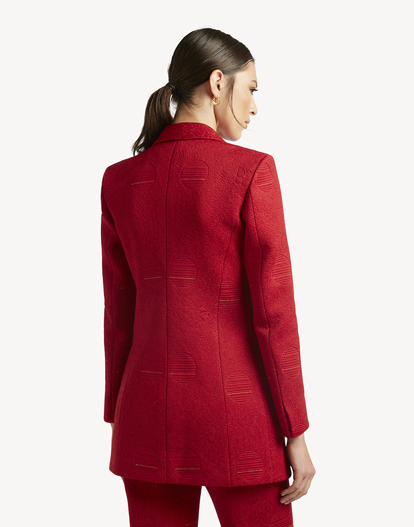 Butterfly Embroidered Blazer