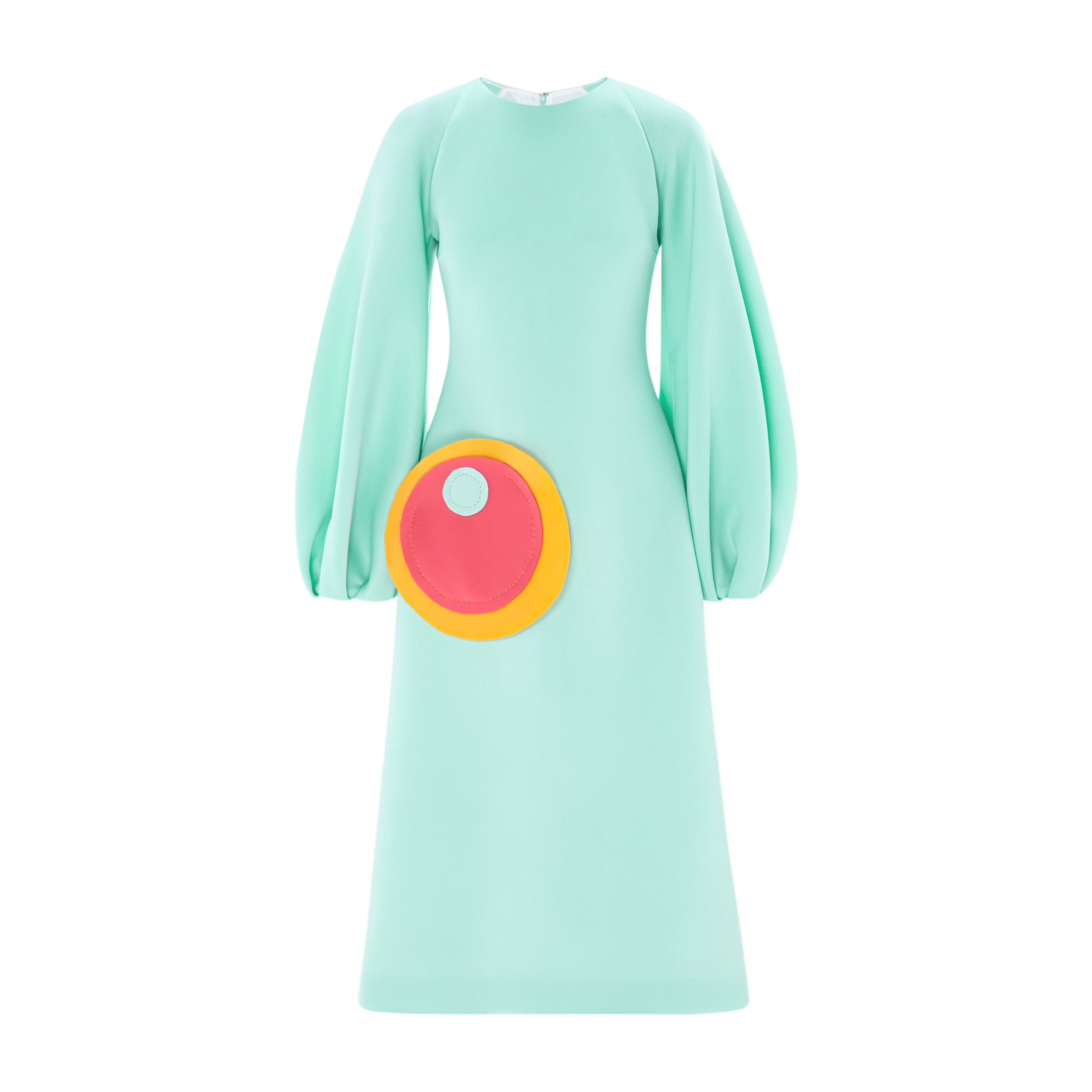 Happie Long Sleeve Midi Dress