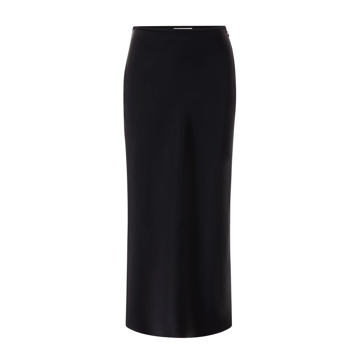 Essentials - Satin A-Line Midi Skirt