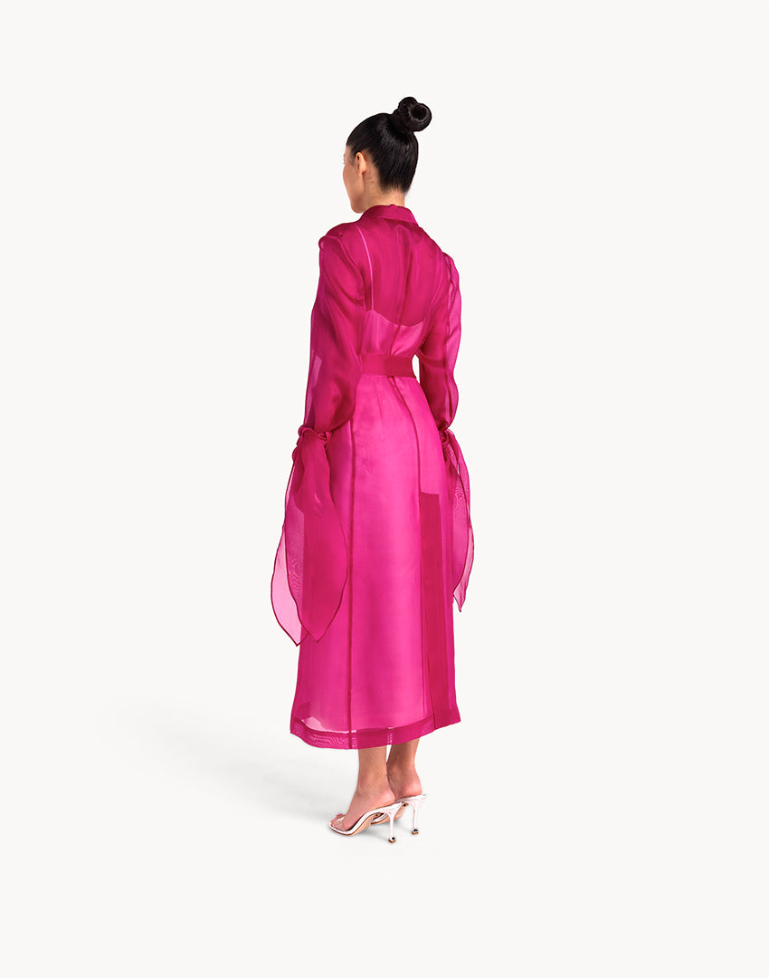 Silk Organza Summer Coat