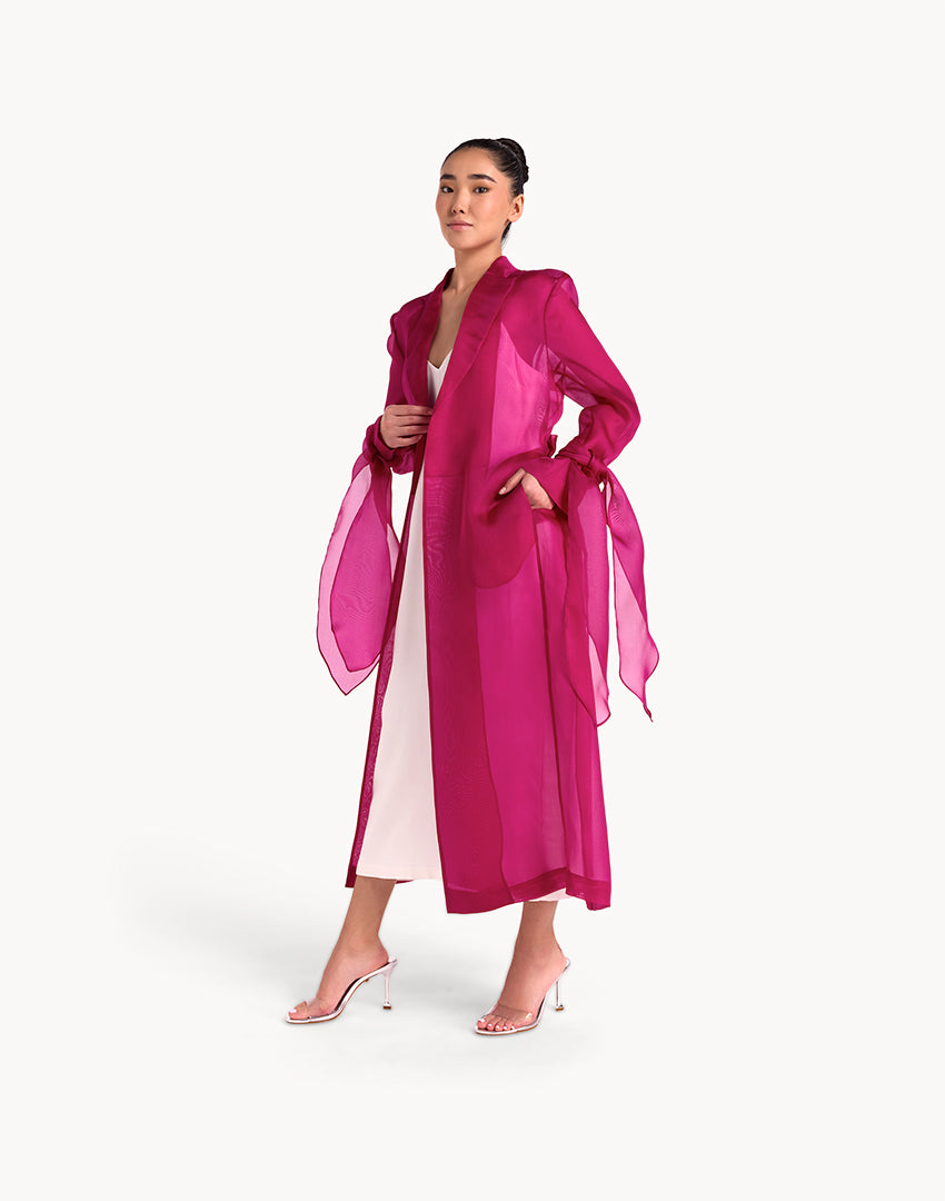 Silk Organza Summer Coat