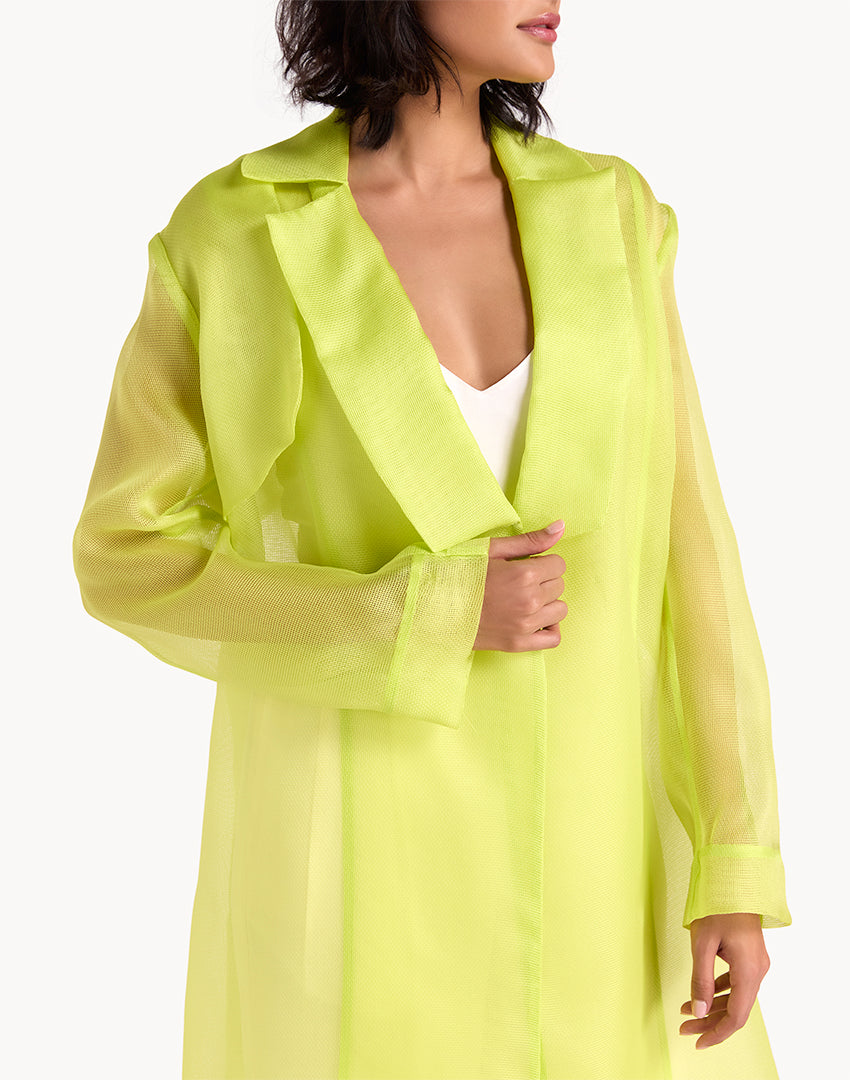 Silk Organza Summer Coat