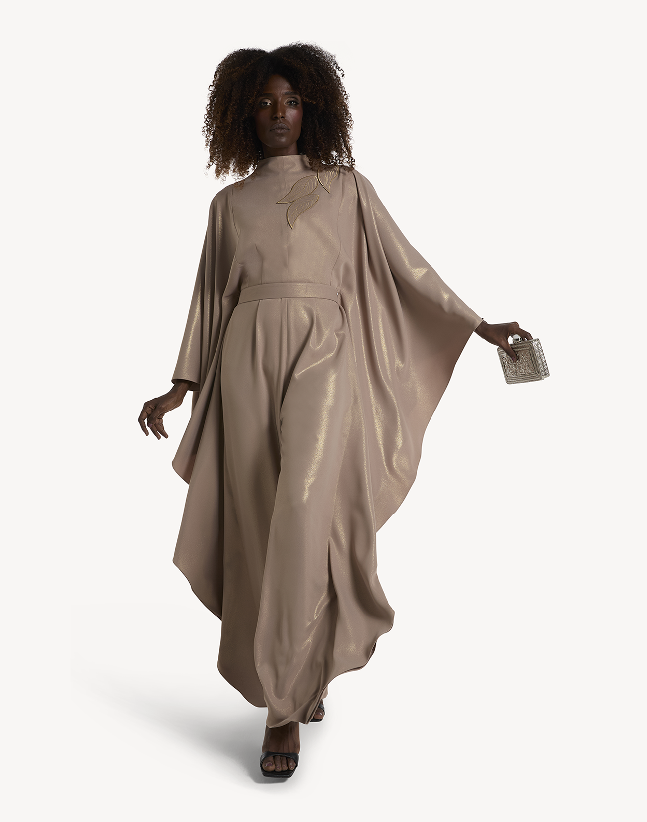 Malika High Neck Jumpsuit Kaftan