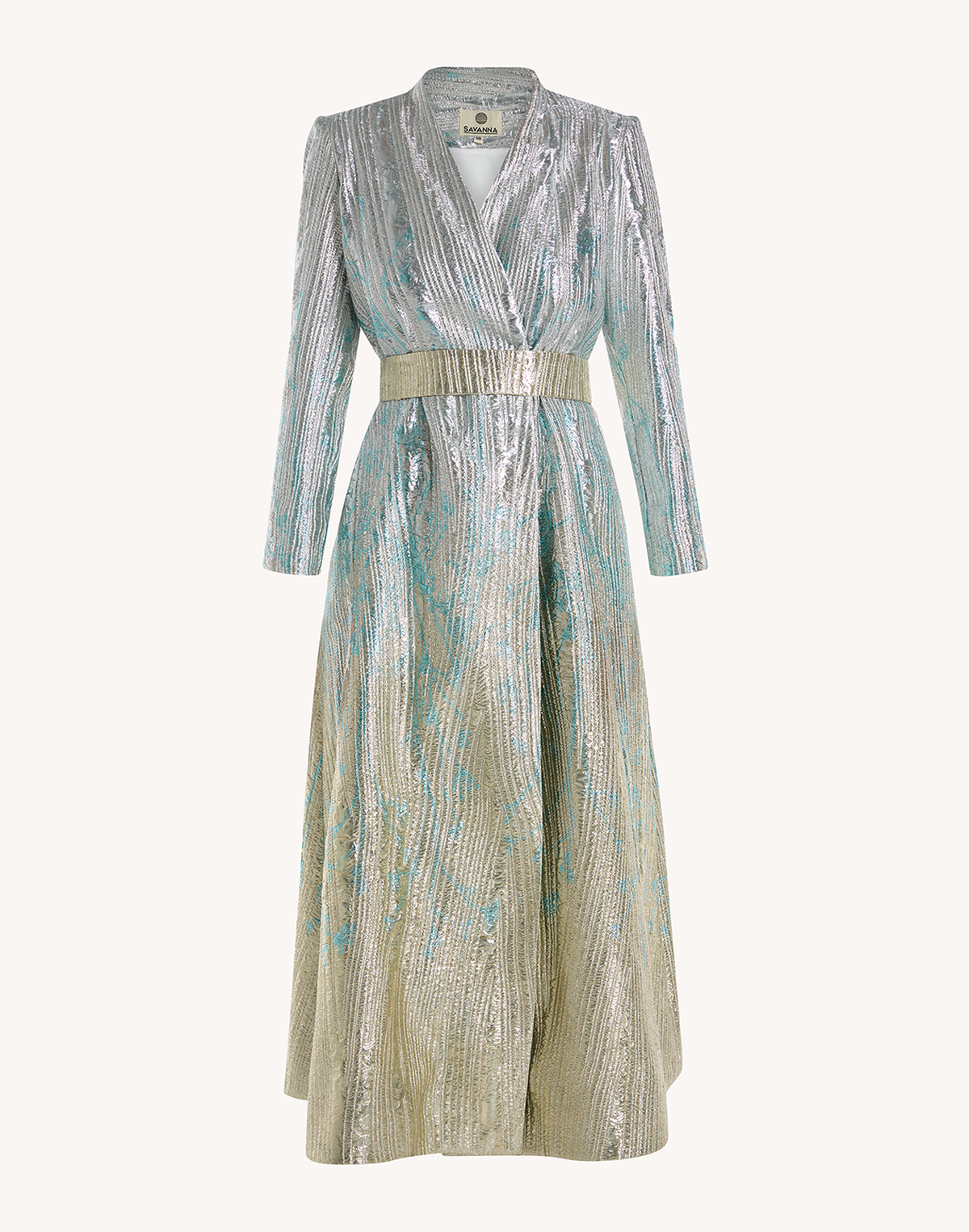Hiba Brocade Dress Kimono