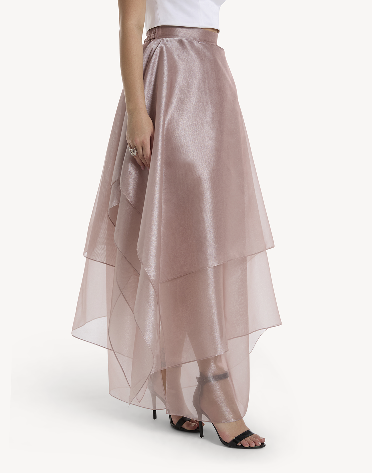 Shailo Layered Organza Skirt