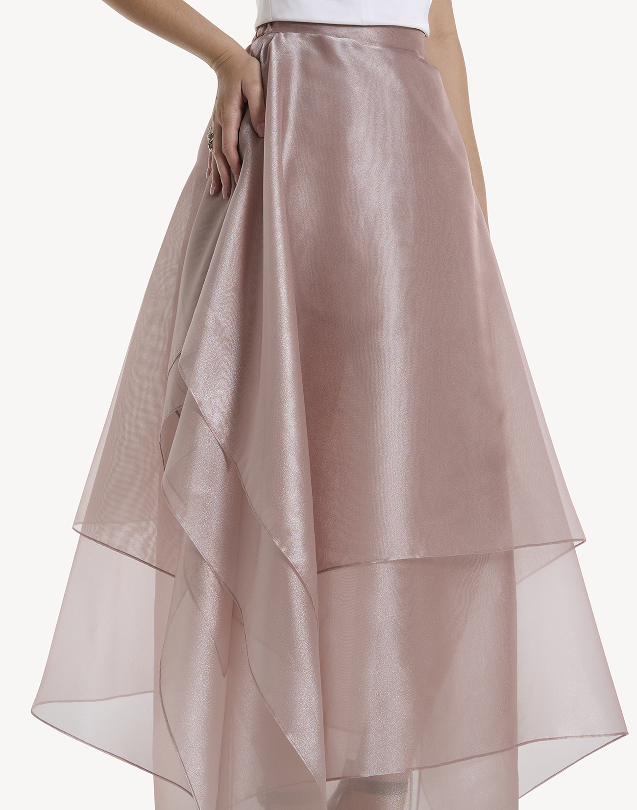 Shailo Layered Organza Skirt