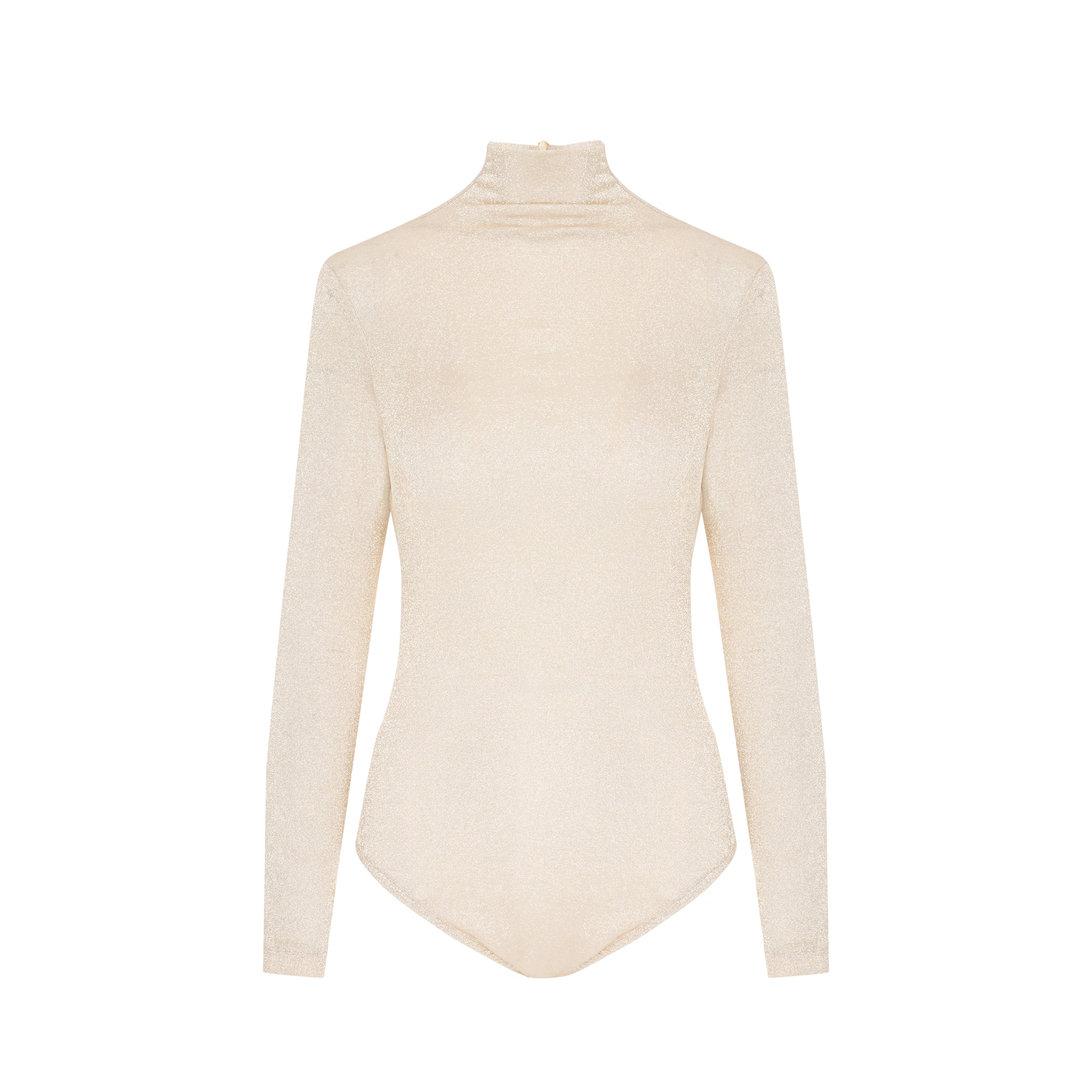 Bodysuit Long Sleeve Shirt - Gold