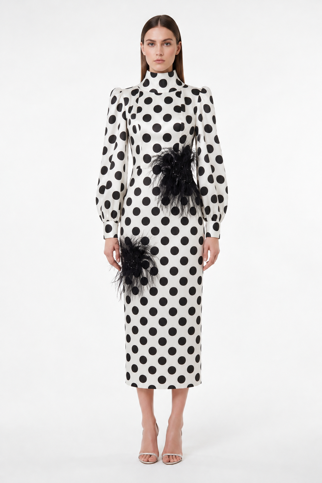Zahara Noir Couture Dress
