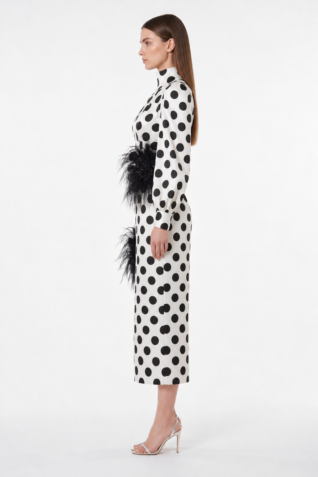Zahara Noir Couture Dress