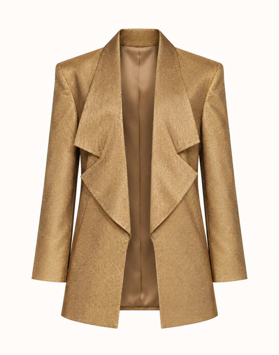 Gilded Oversized Blazer