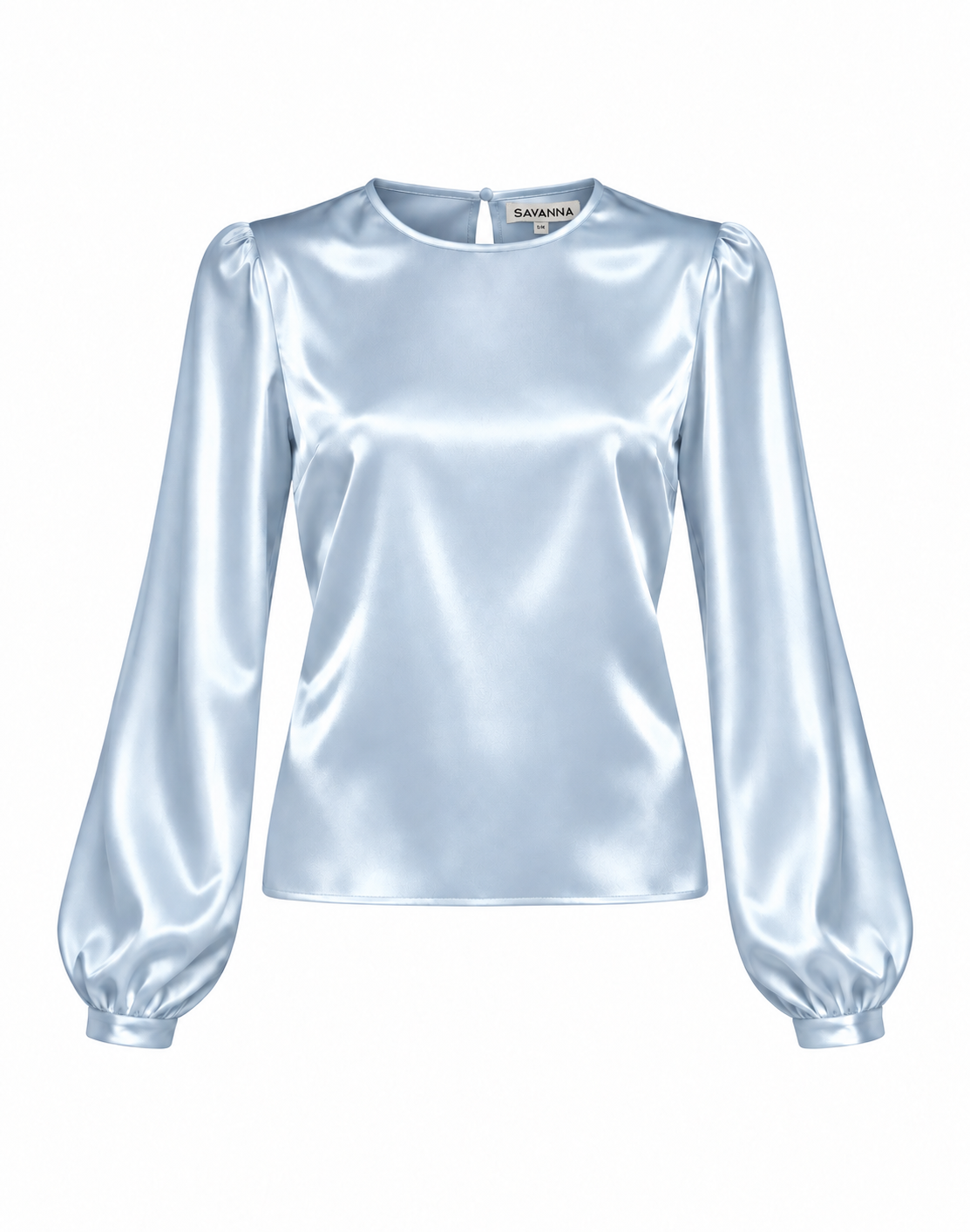 Essentials Shimmer Long-Sleeve Blouse