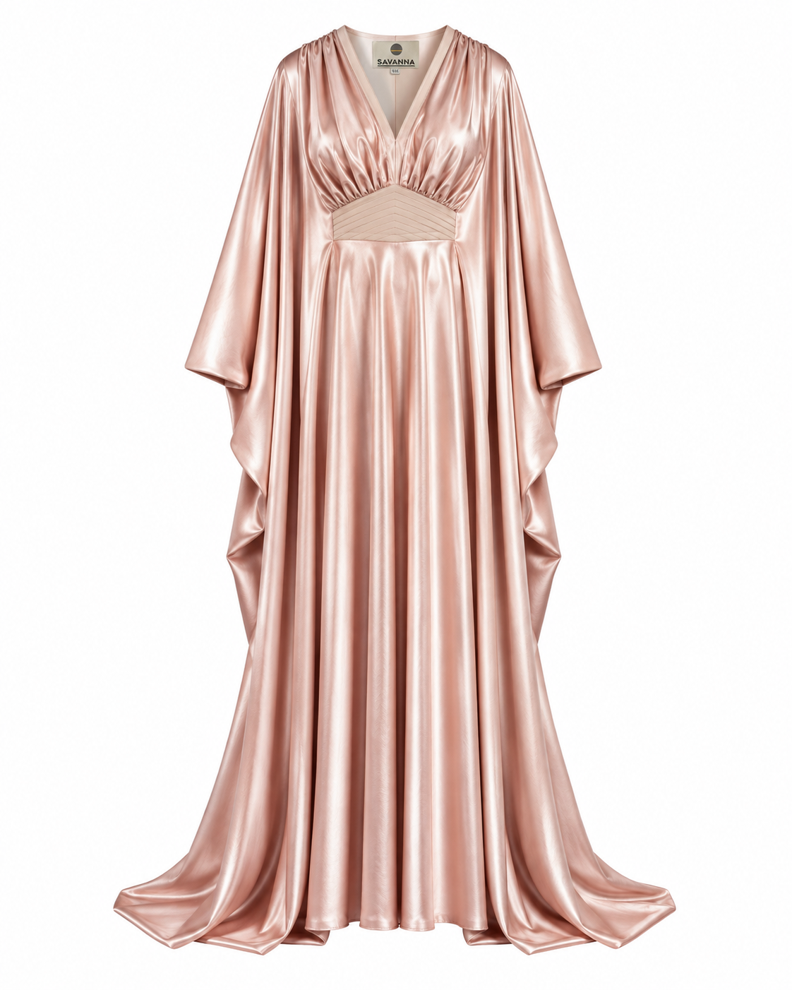 Shimmery Crepe Kaftan