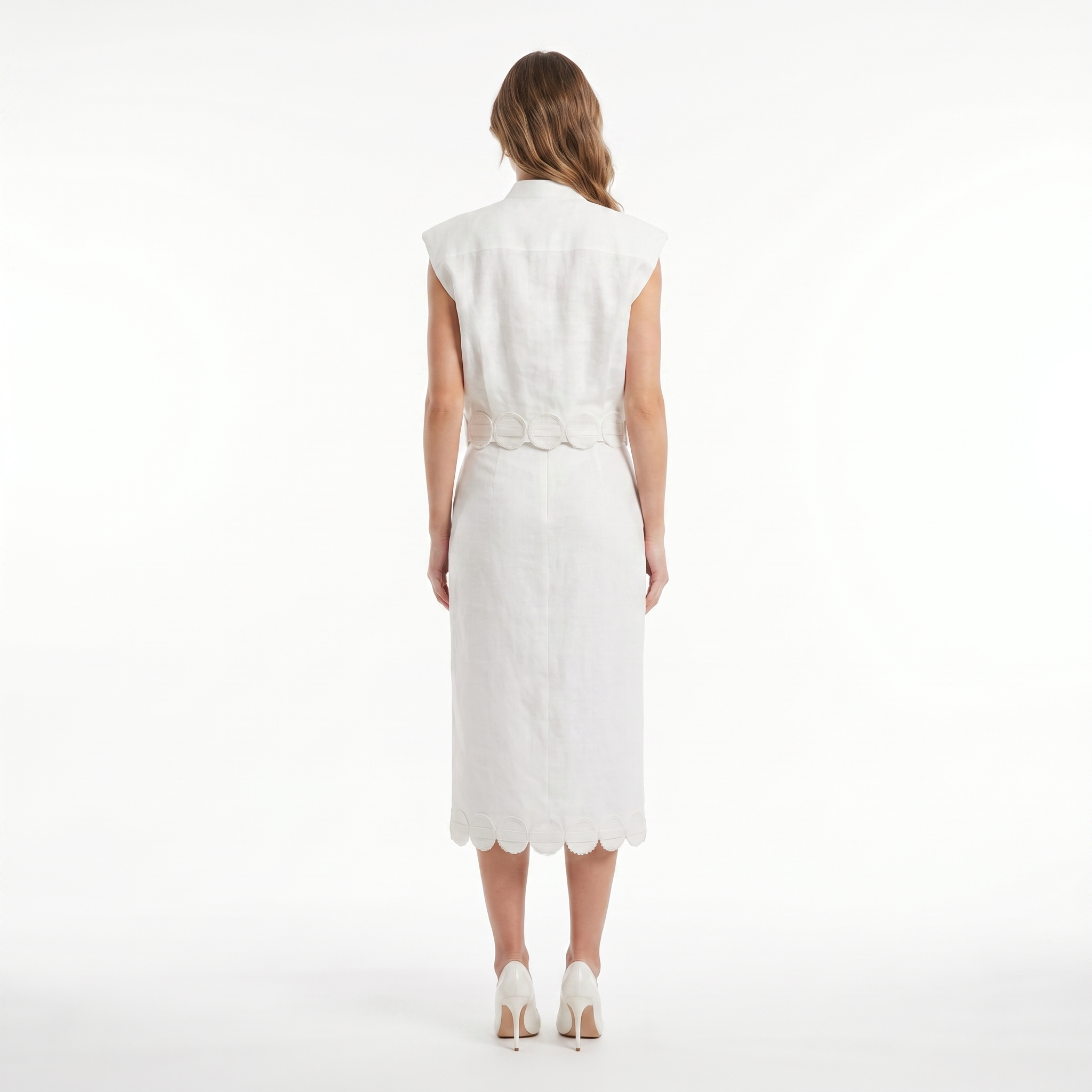 Hemp Logo Applique pencil Skirt