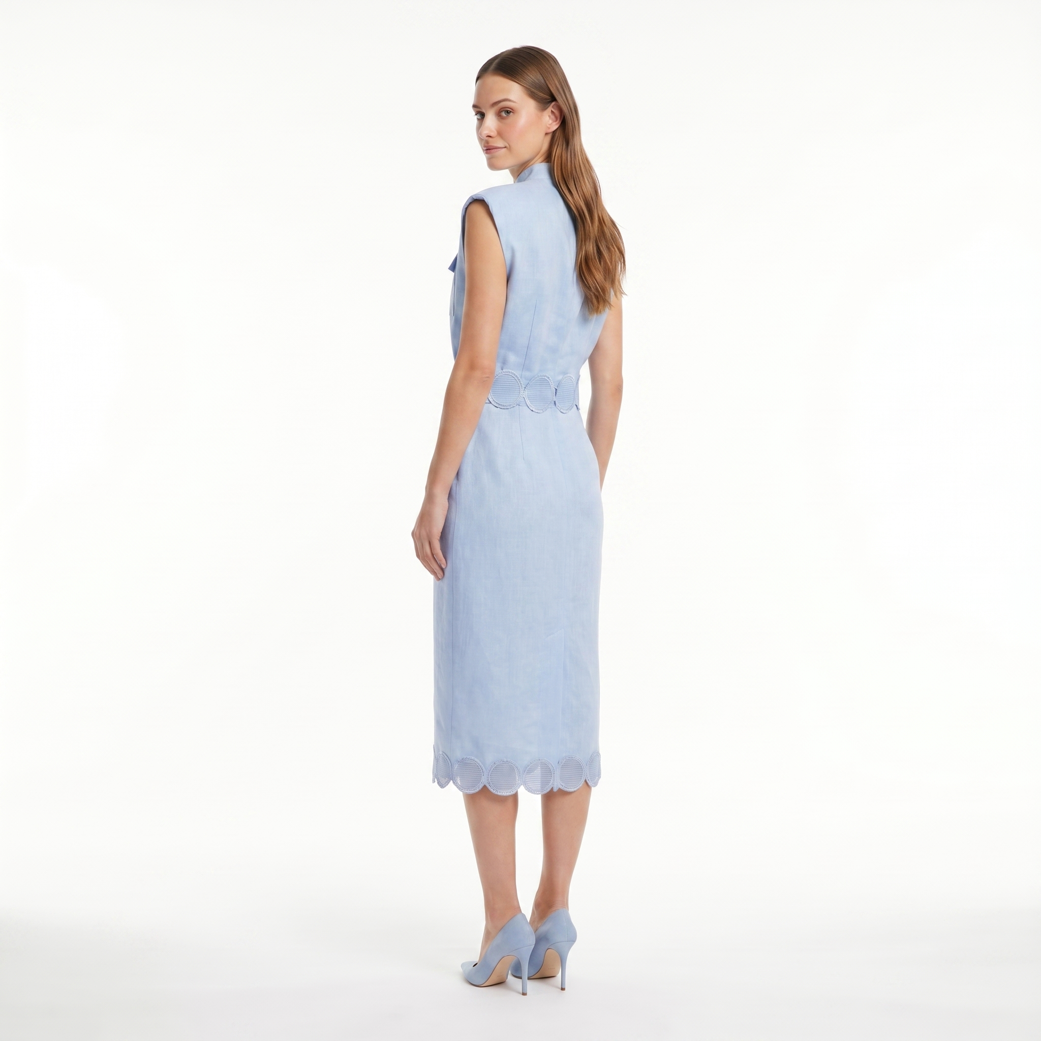 Hemp Logo Applique pencil Skirt