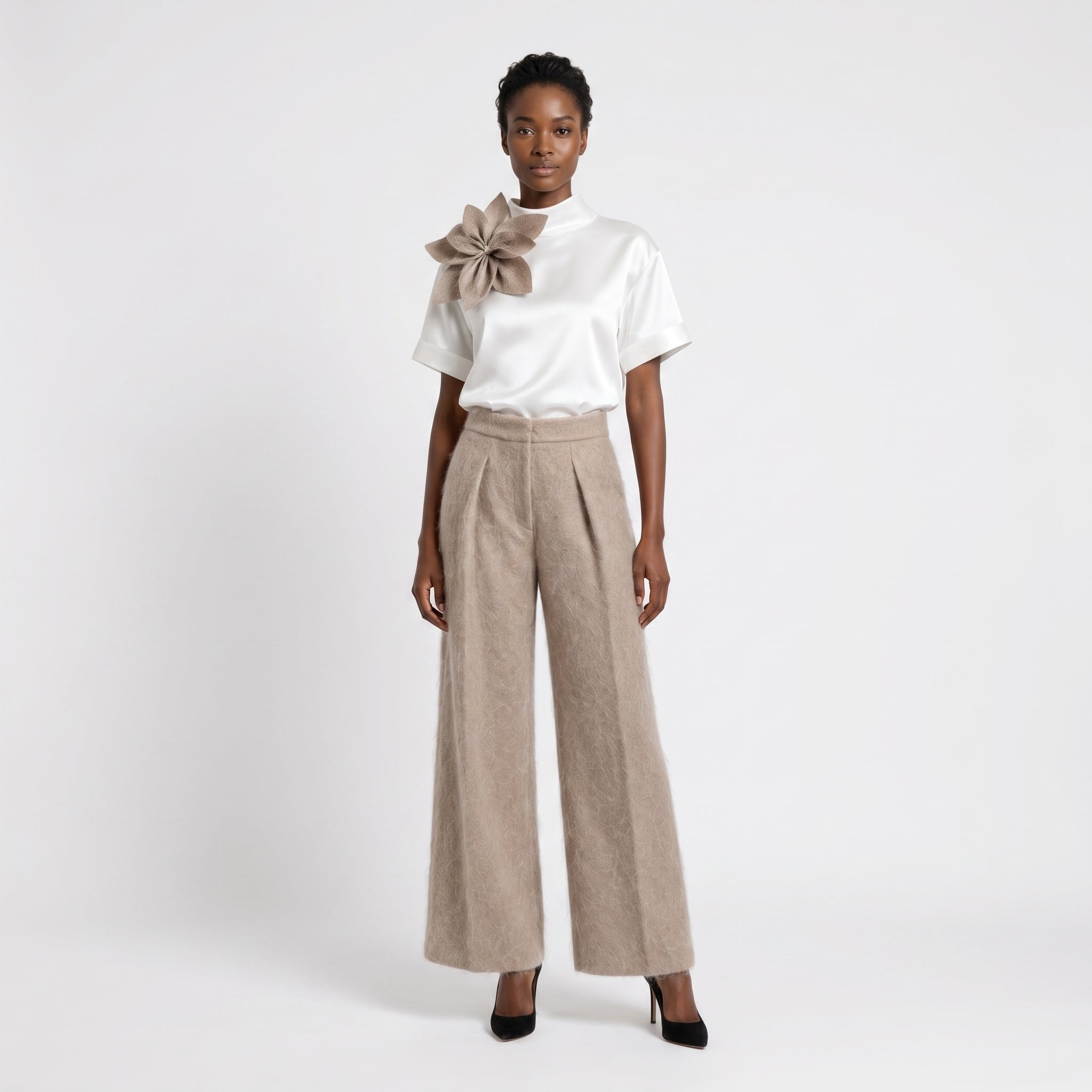 Velu Silk Palazzo Trousers