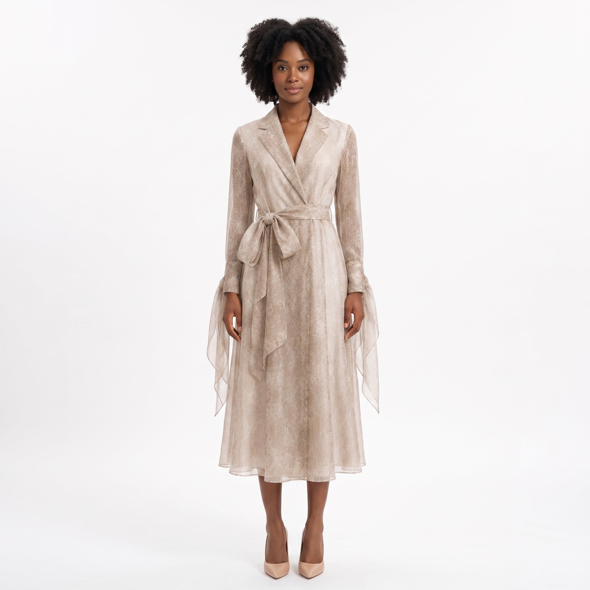 Silk Organza Summer Coat