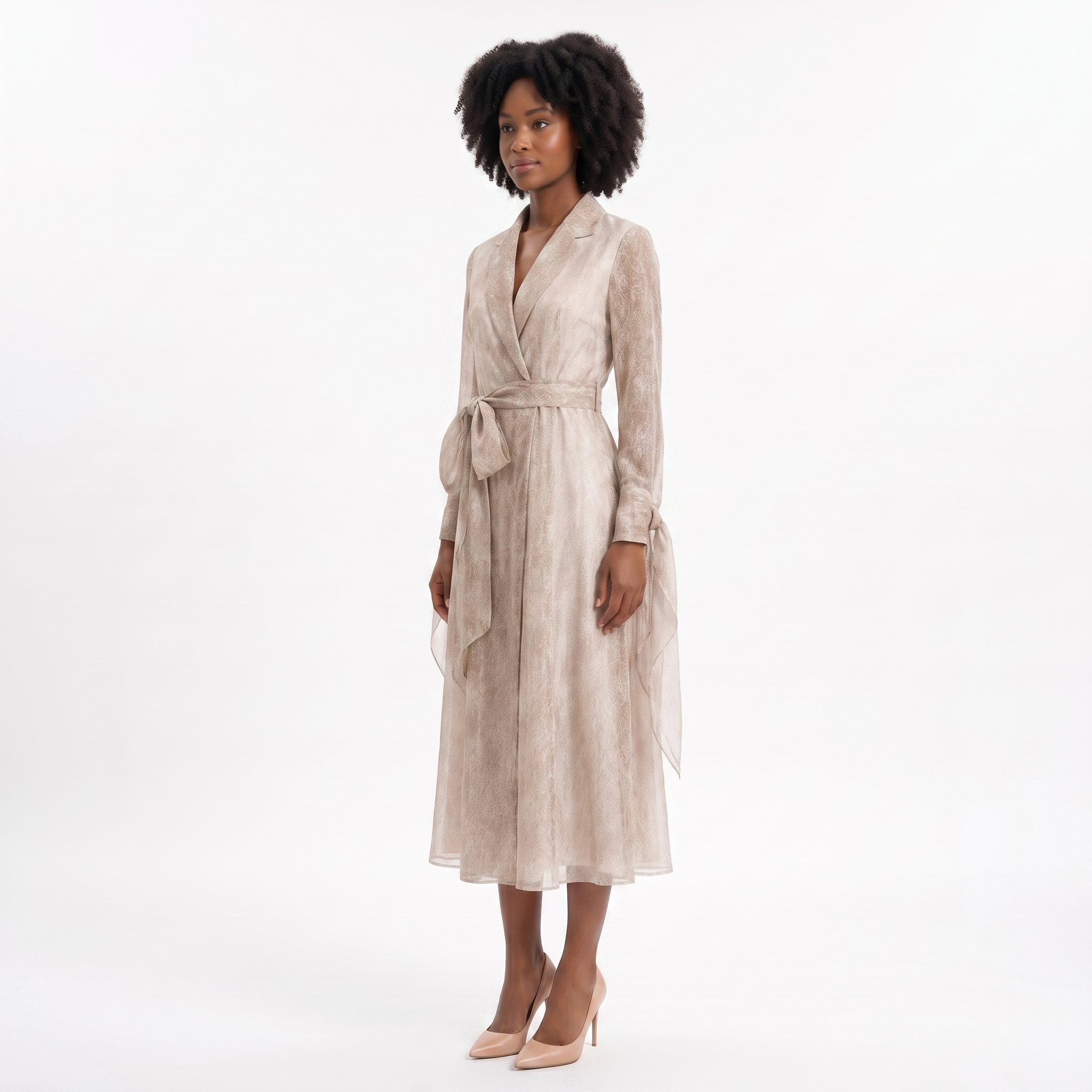 Silk Organza Summer Coat