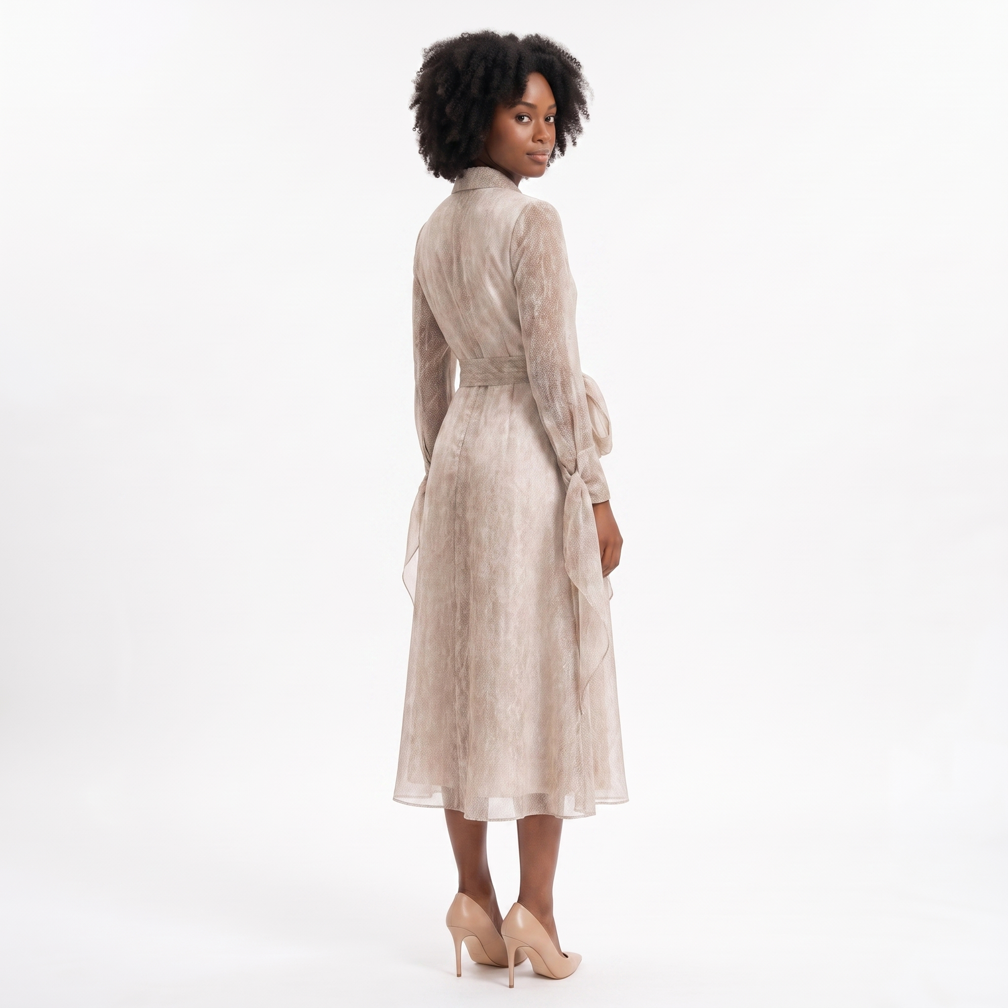 Silk Organza Summer Coat