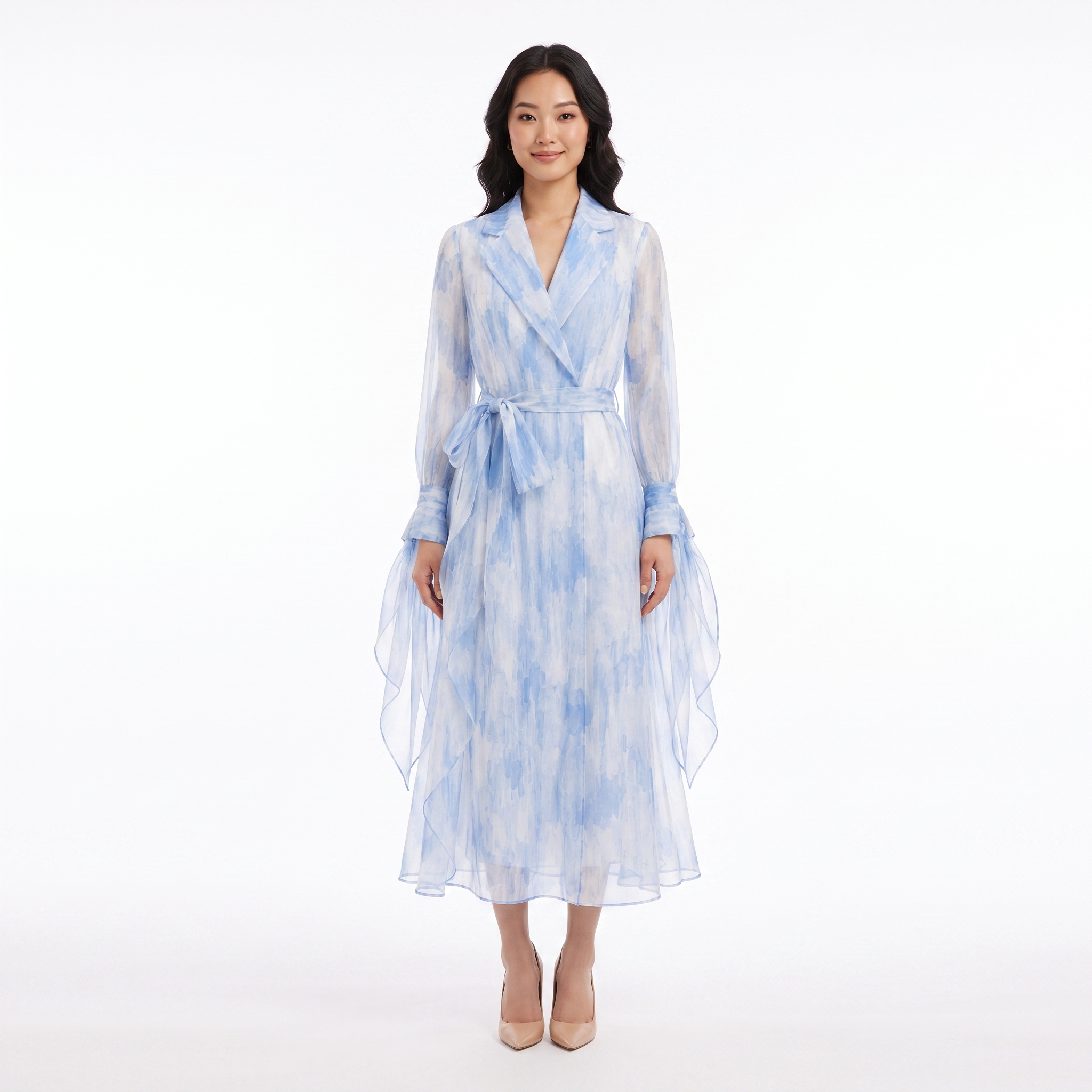 Silk Organza Summer Coat