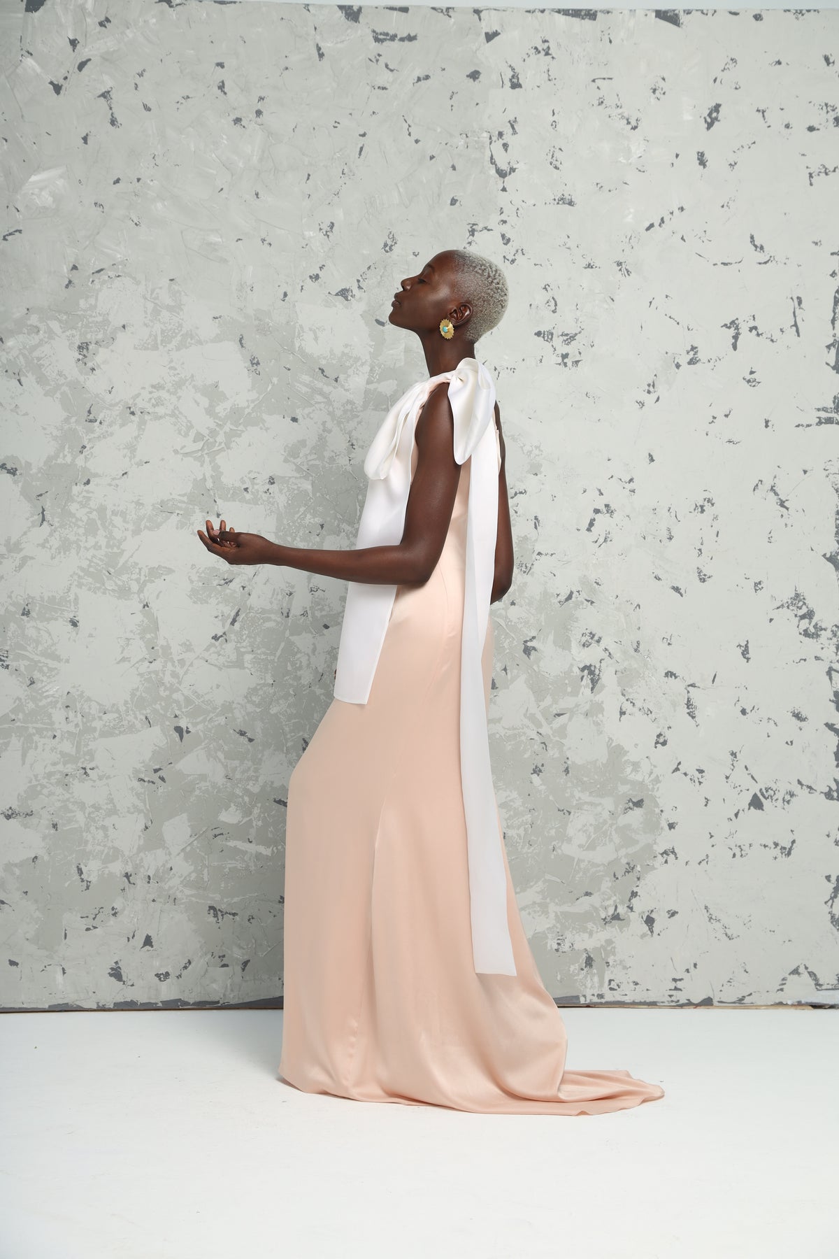 Savanna Signature Bow Maxi Dress