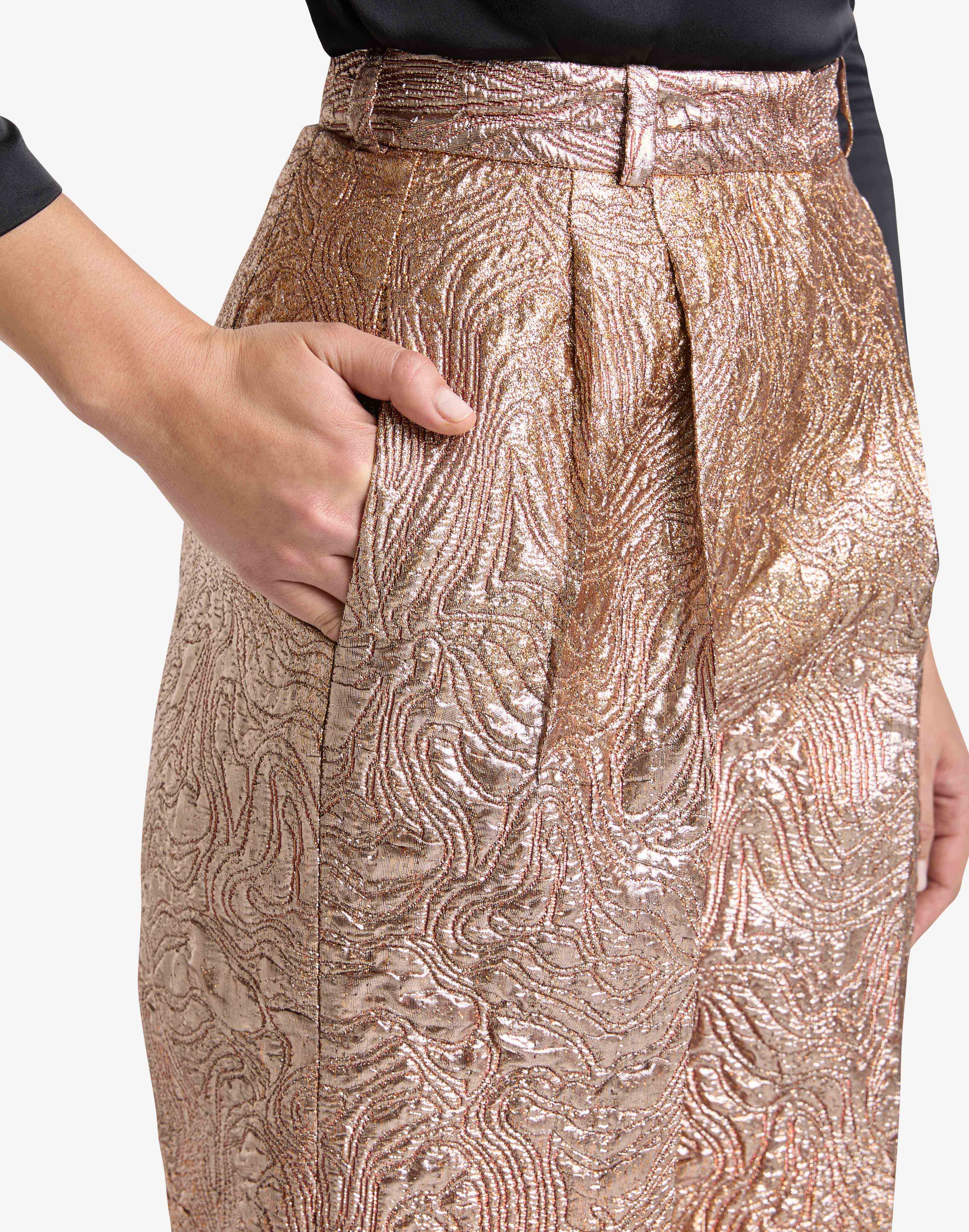 Aisha Brocade Trousers