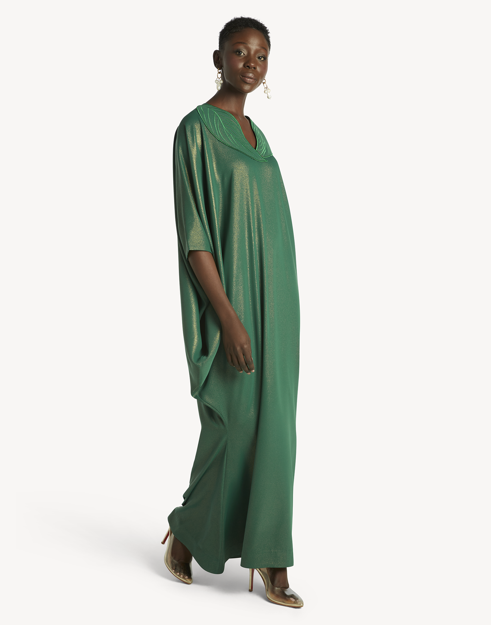 Salma Leaf Kaftan