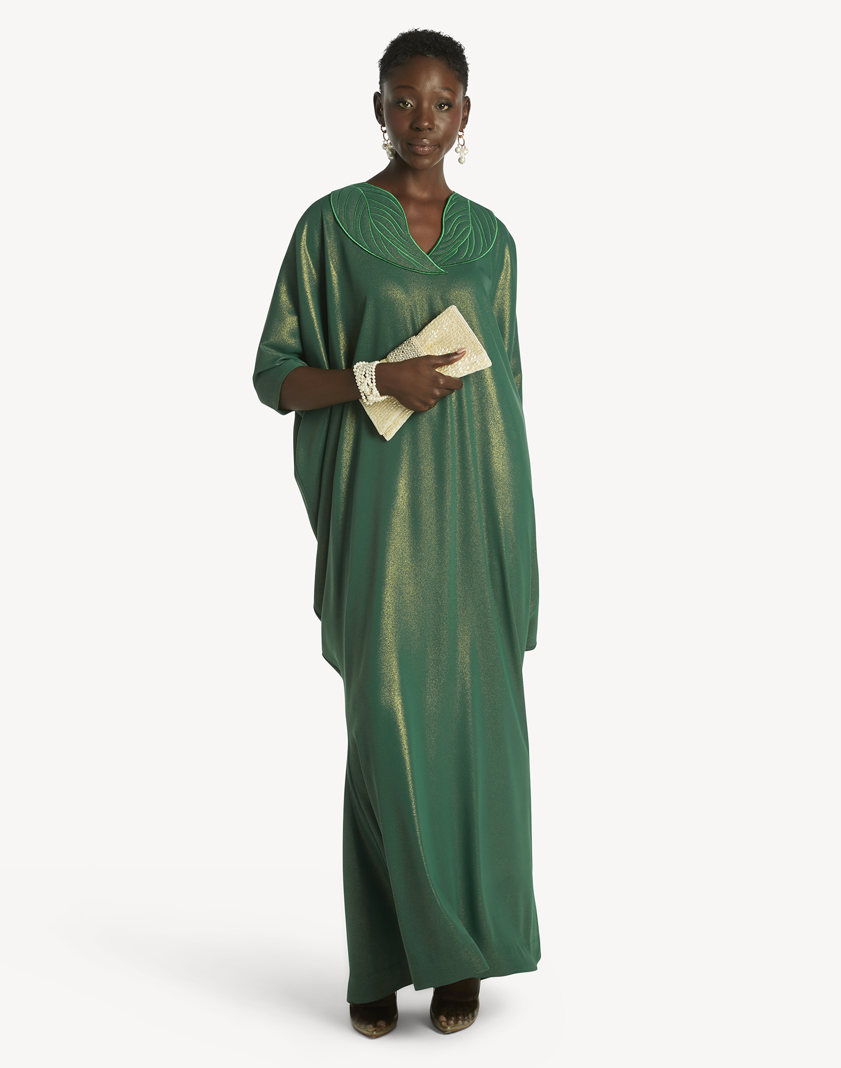 Salma Leaf Kaftan