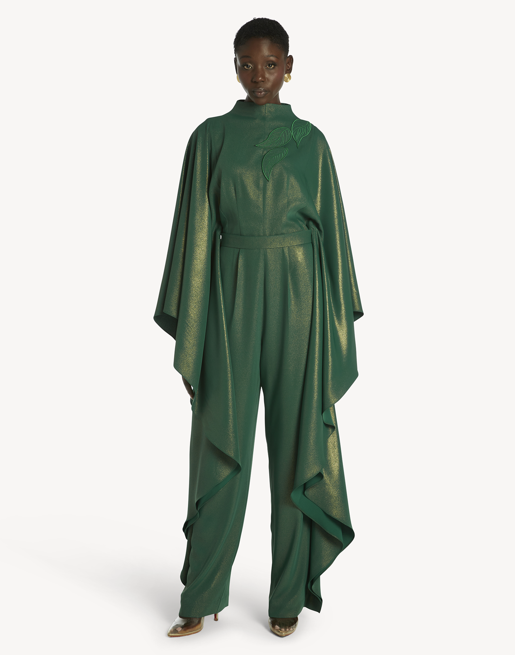 Malika High Neck Jumpsuit Kaftan