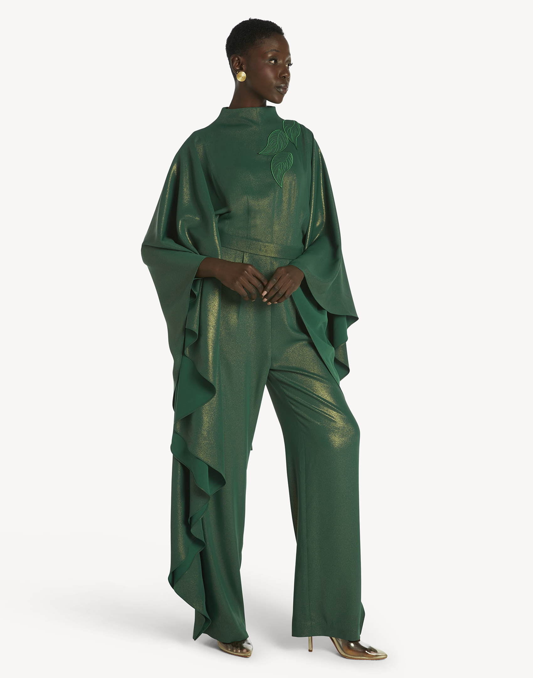 Malika High Neck Jumpsuit Kaftan