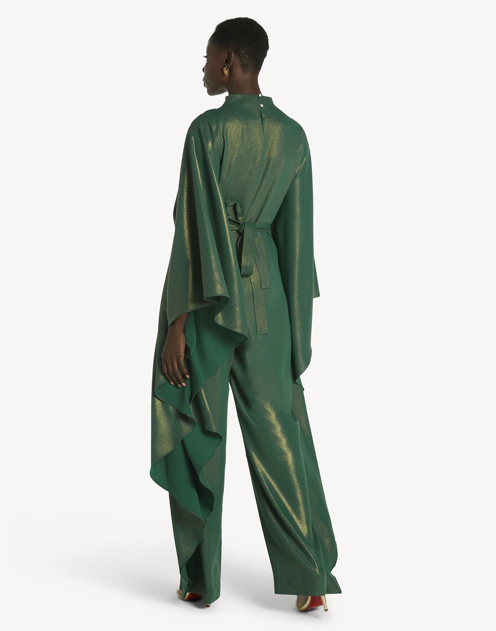 Malika High Neck Jumpsuit Kaftan