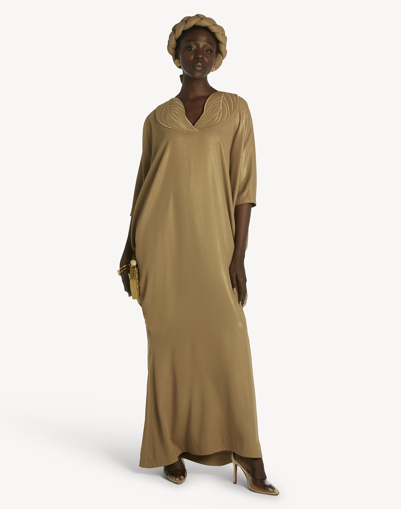 Salma Leaf Kaftan