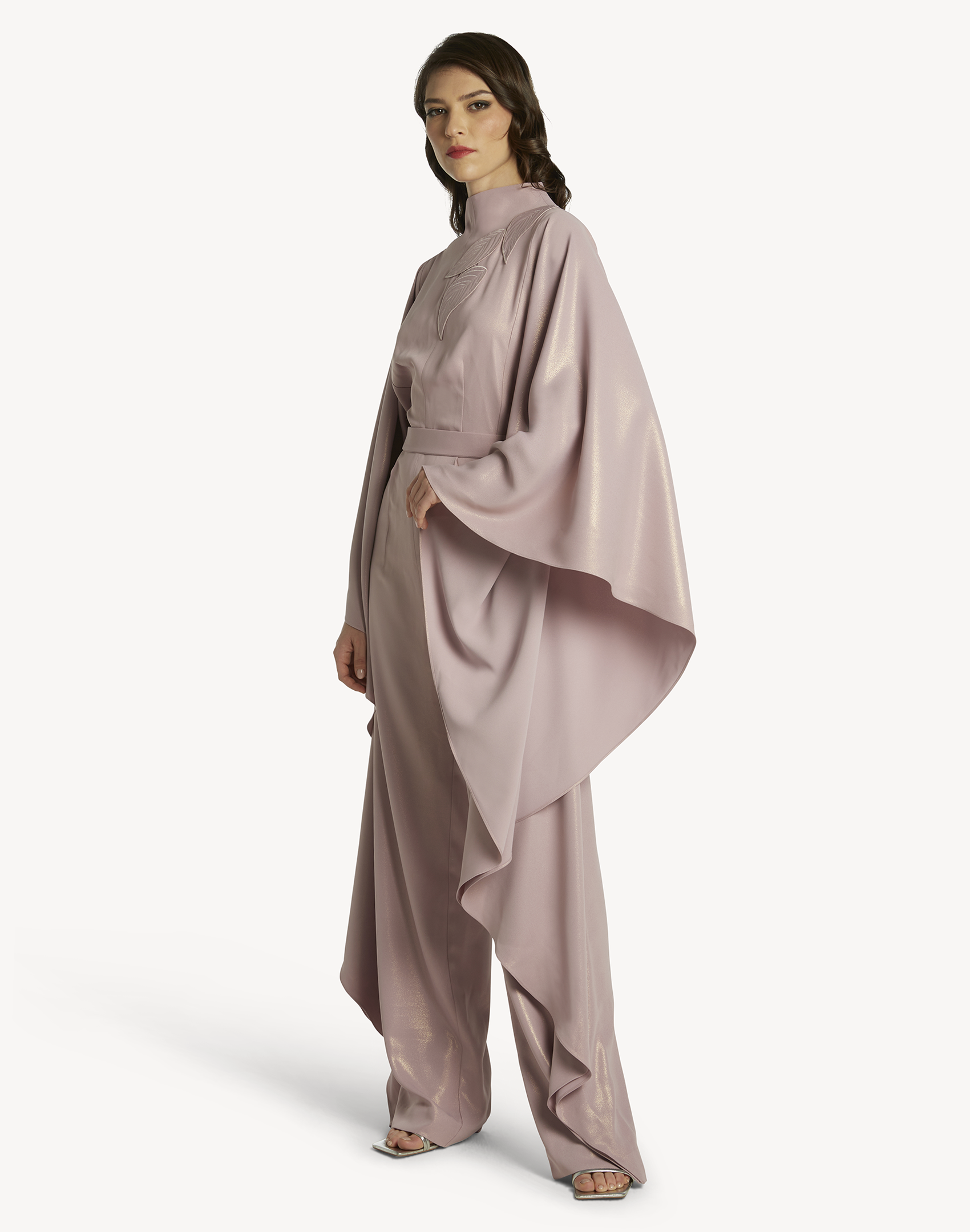 Malika High Neck Jumpsuit Kaftan