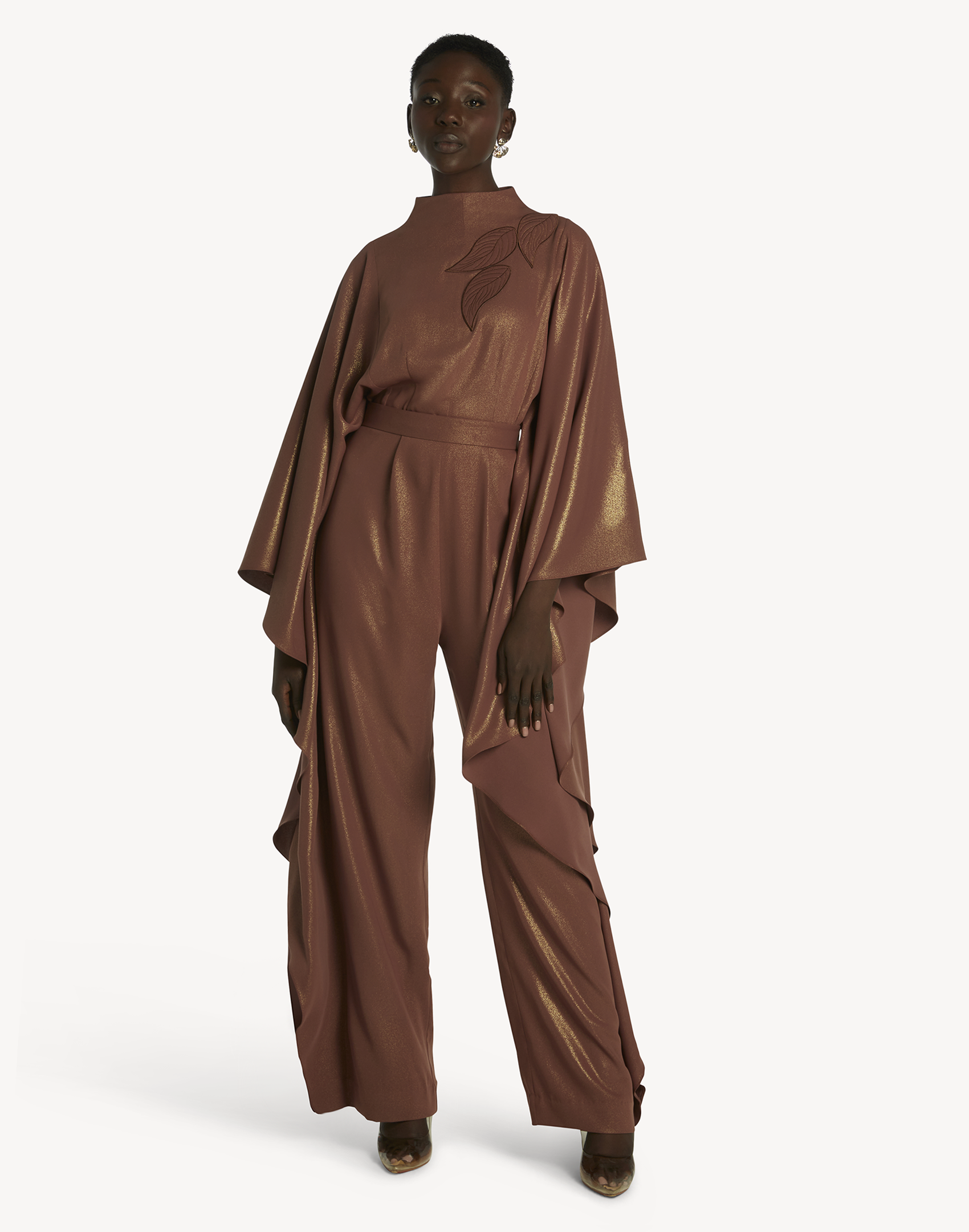 Malika High Neck Jumpsuit Kaftan