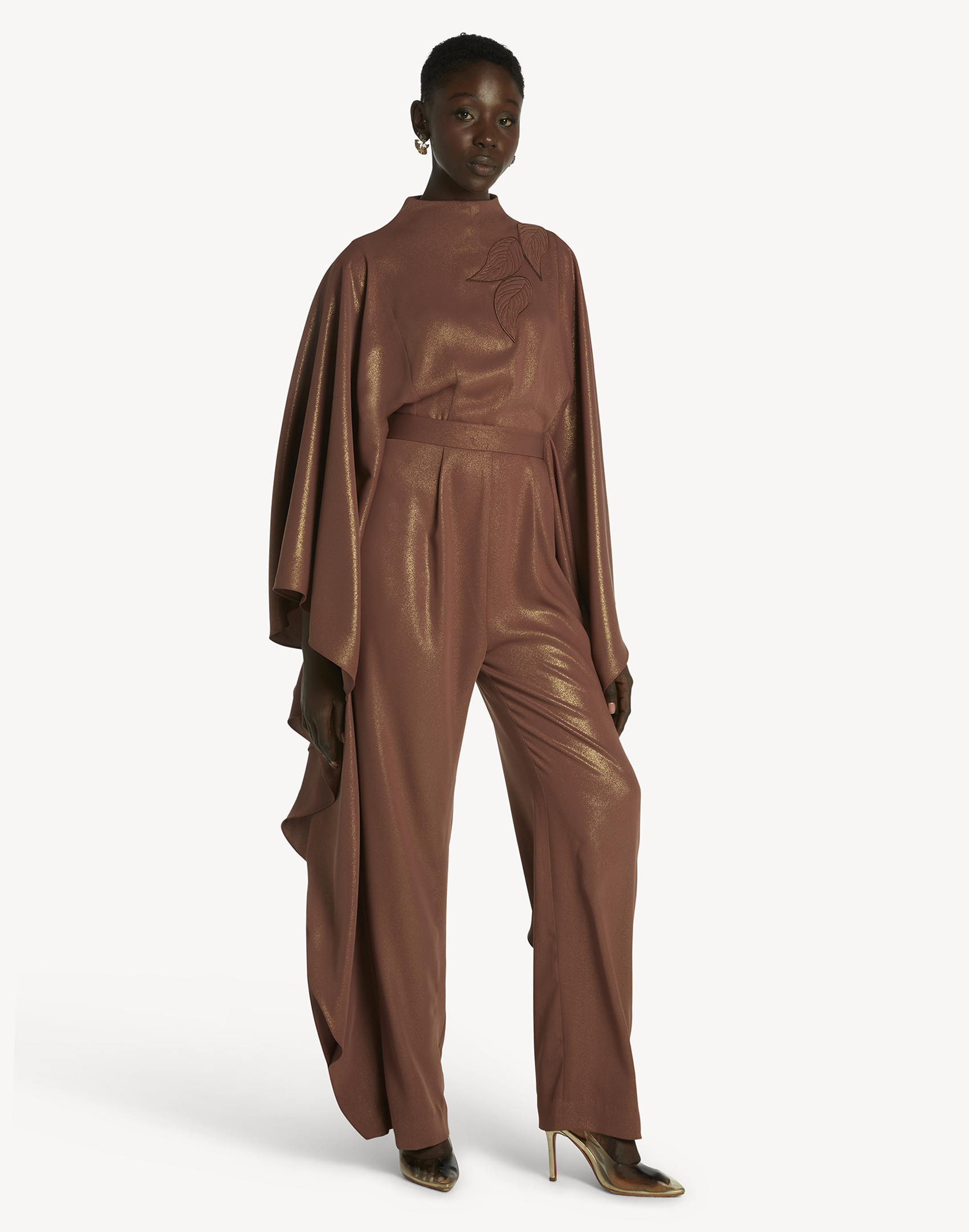 Malika High Neck Jumpsuit Kaftan