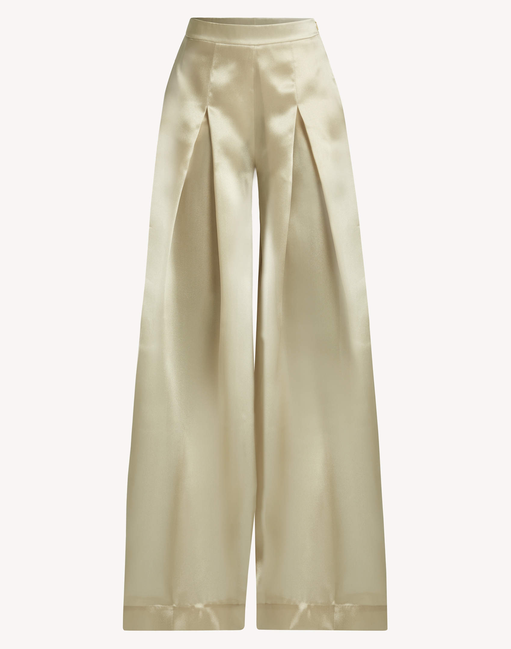 Lea Organza Pleated Trousers