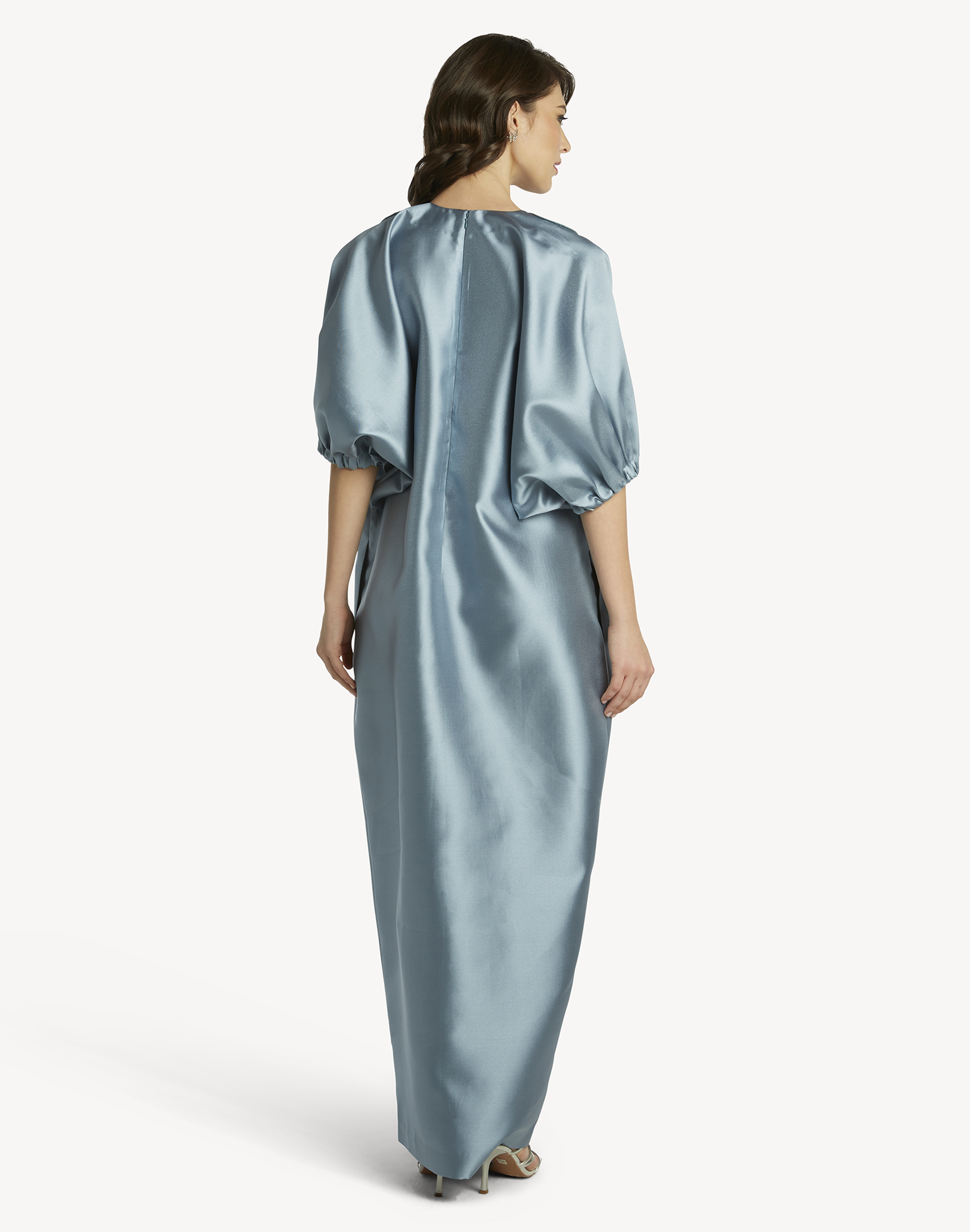 Anissa Leaf Appliqué Kaftan