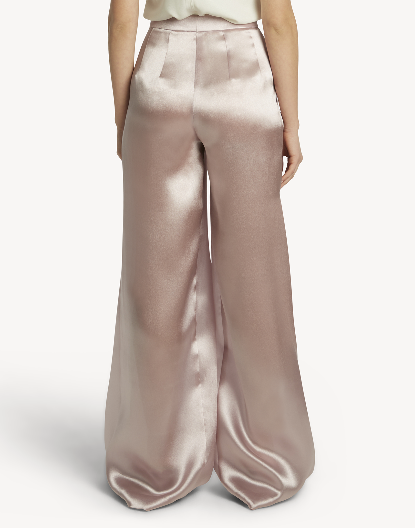 Lea Organza Pleated Trousers