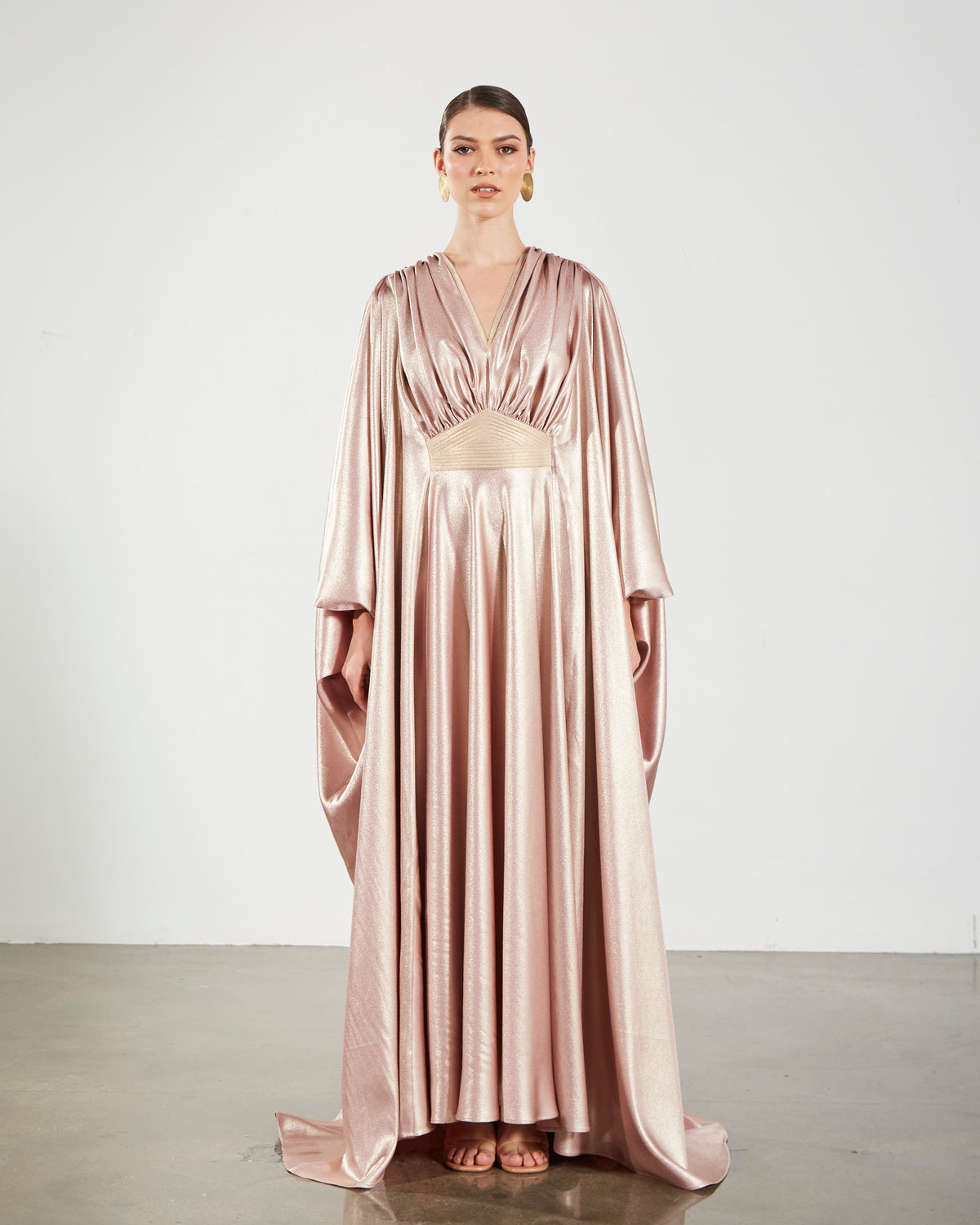 Shimmery Crepe Kaftan