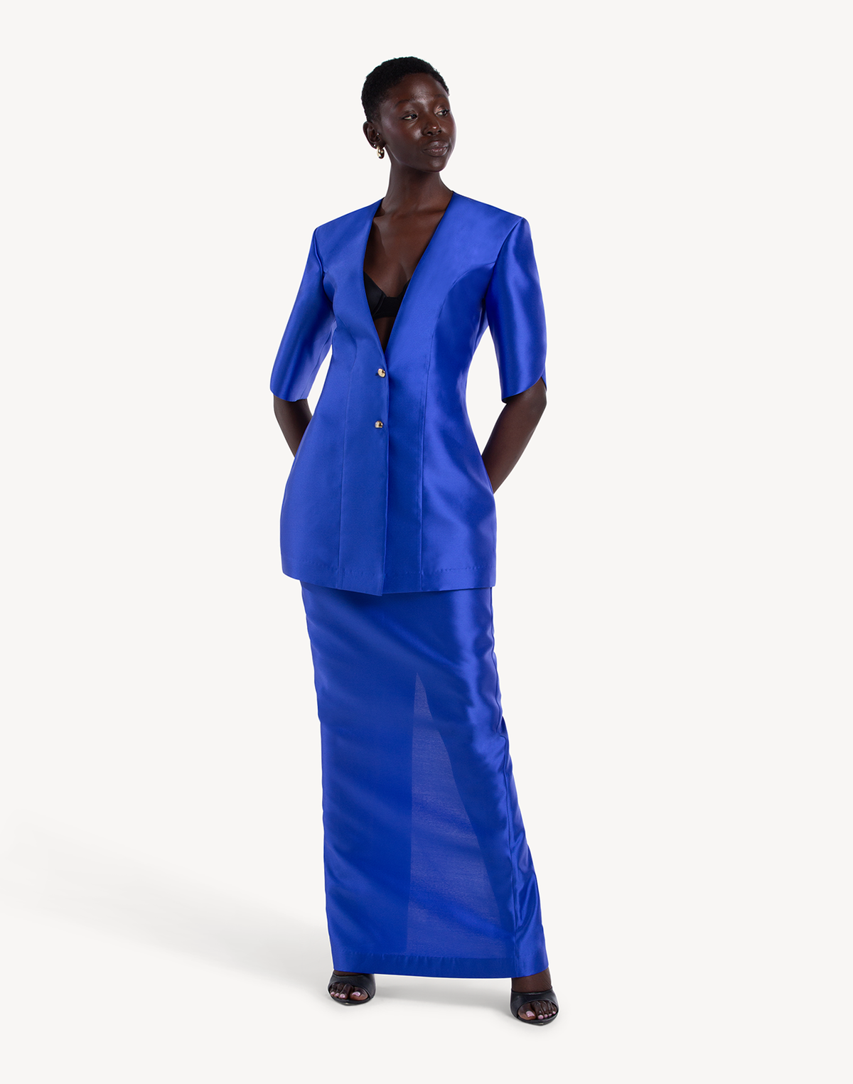 Mikado Pencil Skirt