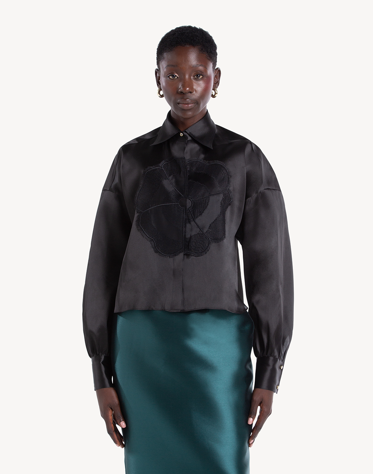 Organza Floral Summer Shirt