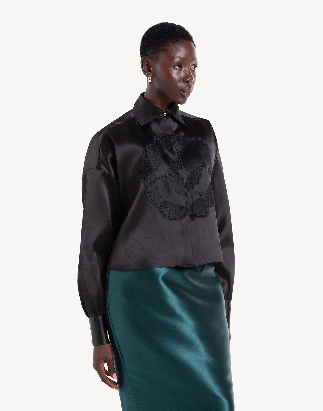 Organza Floral Summer Shirt