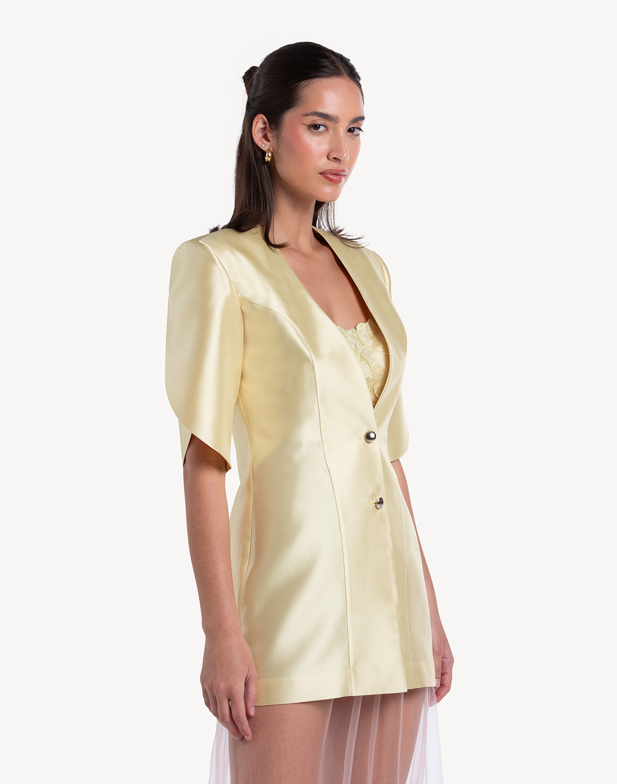 Ivy Wrapped Sleeve Jacket