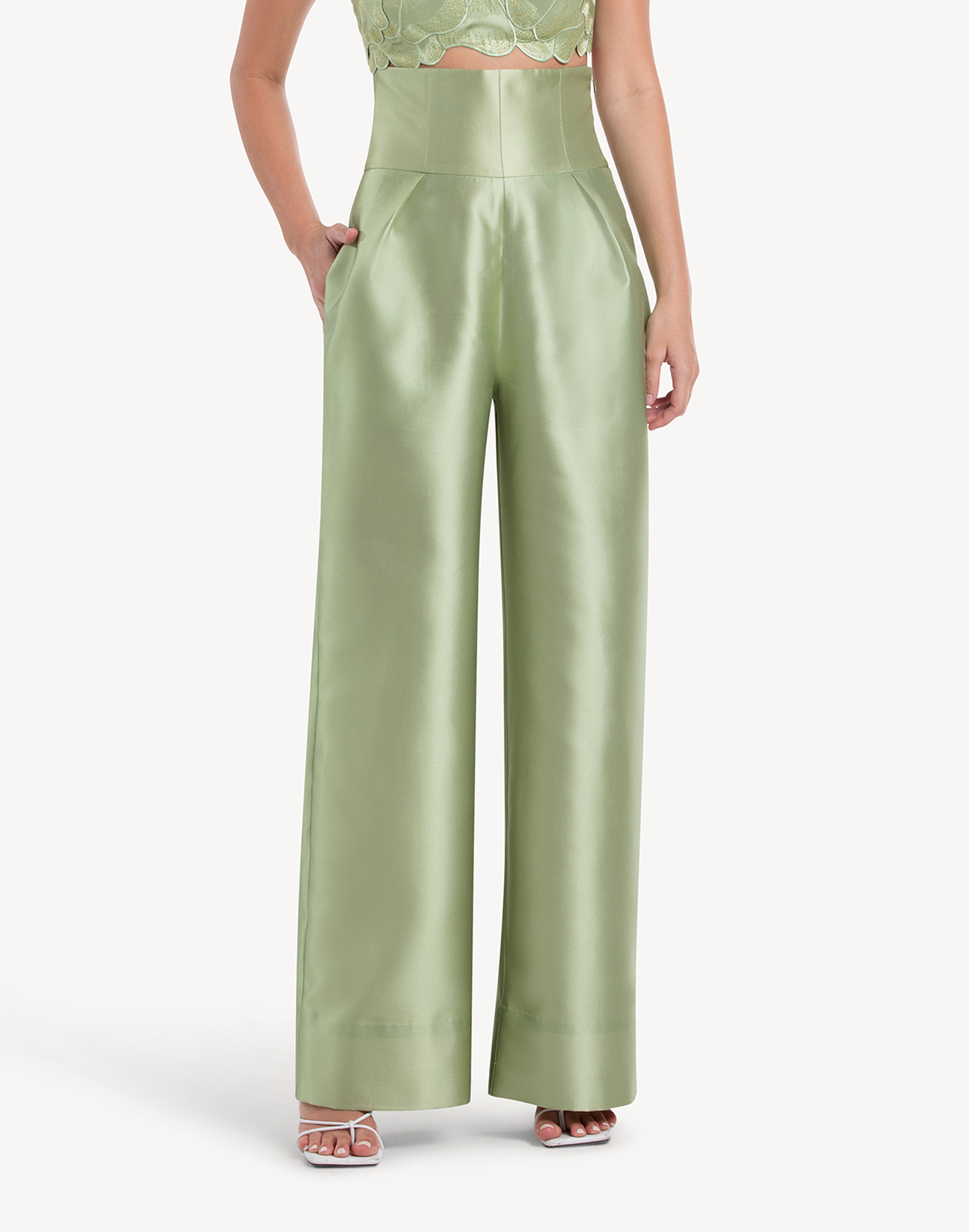 Elle Corset High Waisted Trousers
